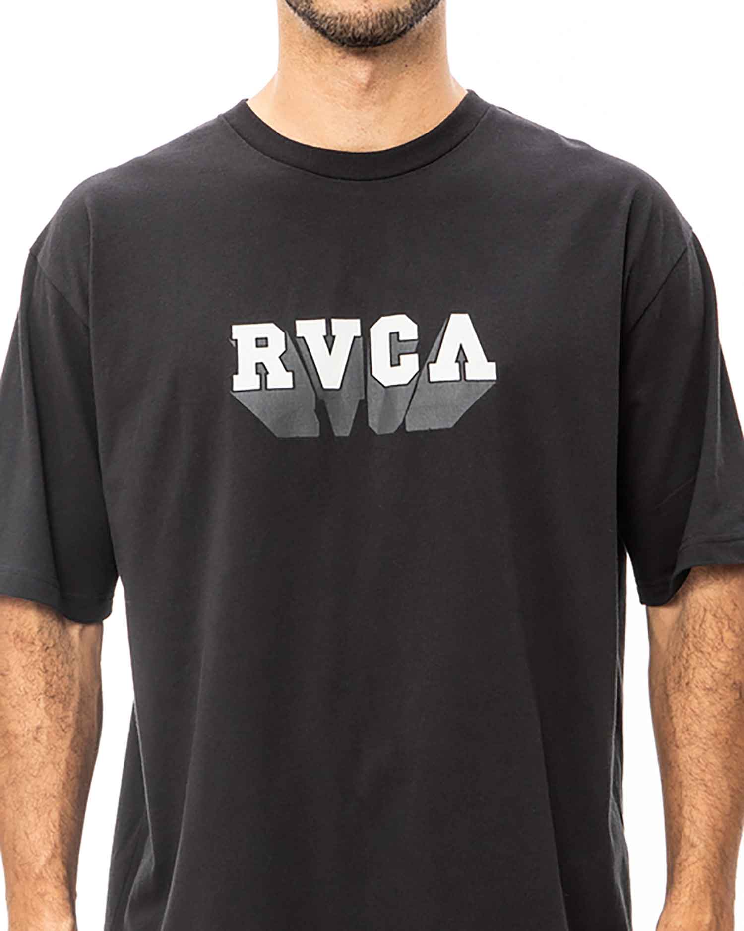 RVCA／ルーカ（ルカ）　Tシャツ　　IMPACT／インパクト Tシャツ（黒）