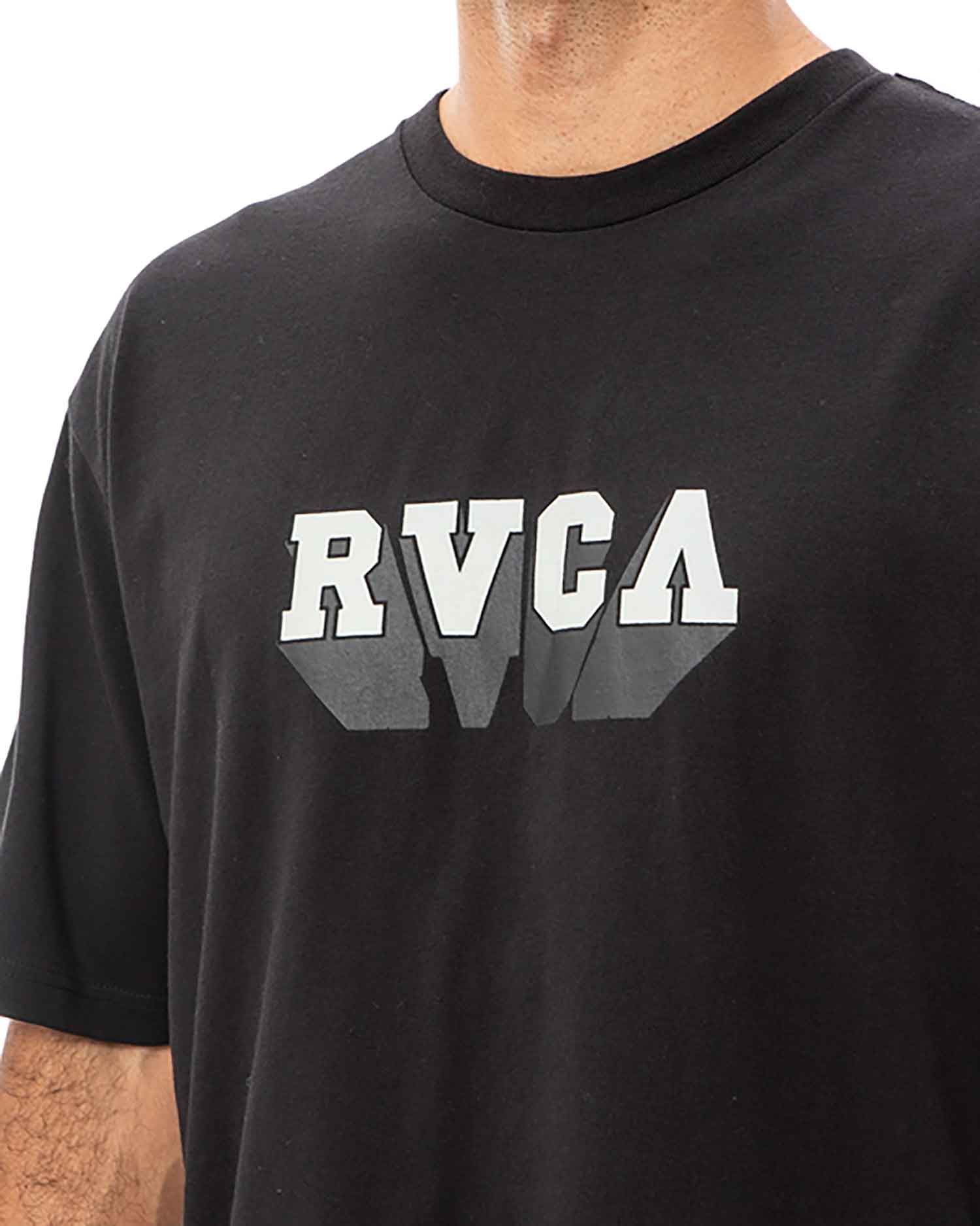 RVCA／ルーカ（ルカ）　Tシャツ　　IMPACT／インパクト Tシャツ（黒）