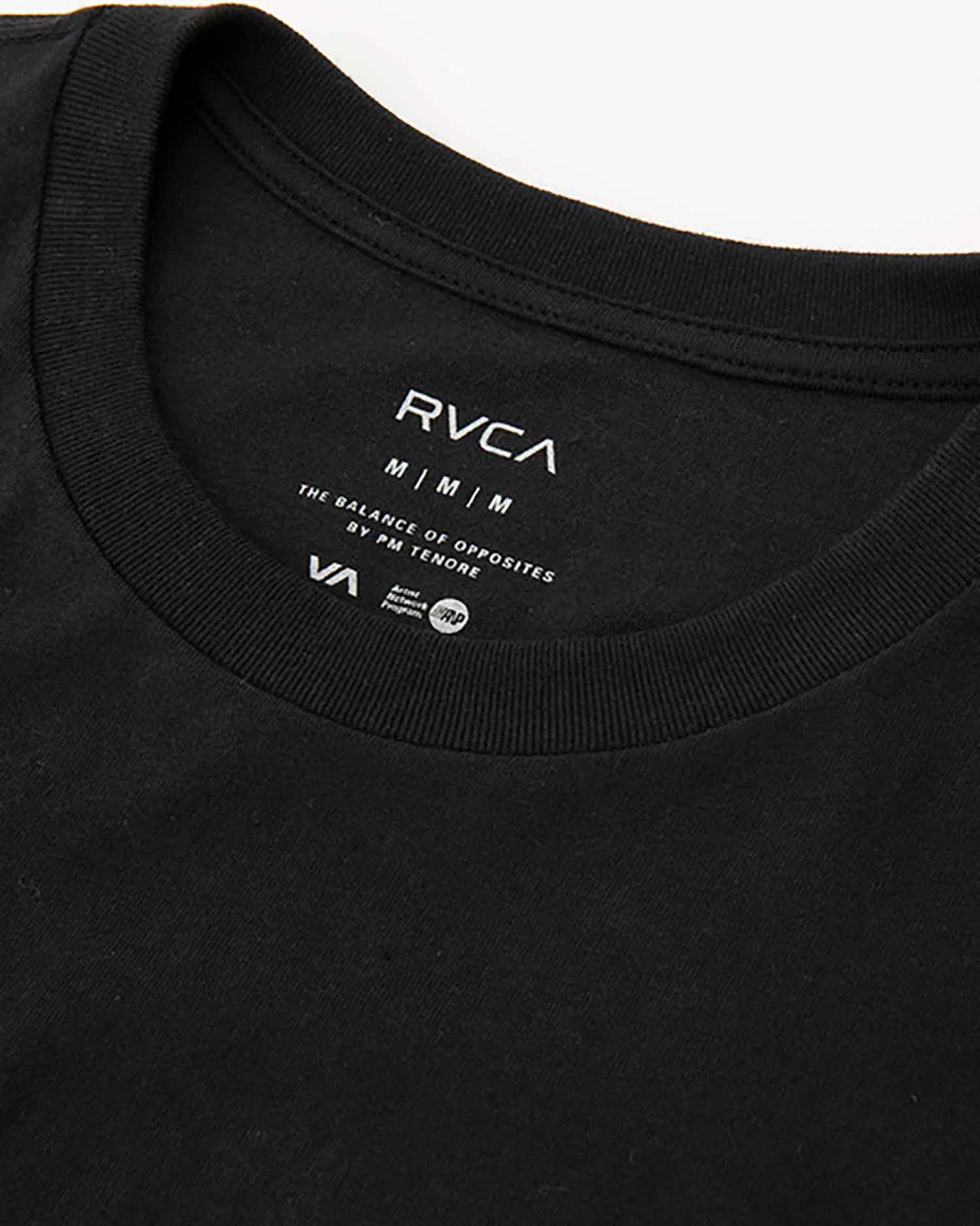 RVCA／ルーカ（ルカ）　Tシャツ　　IMPACT／インパクト Tシャツ（黒）