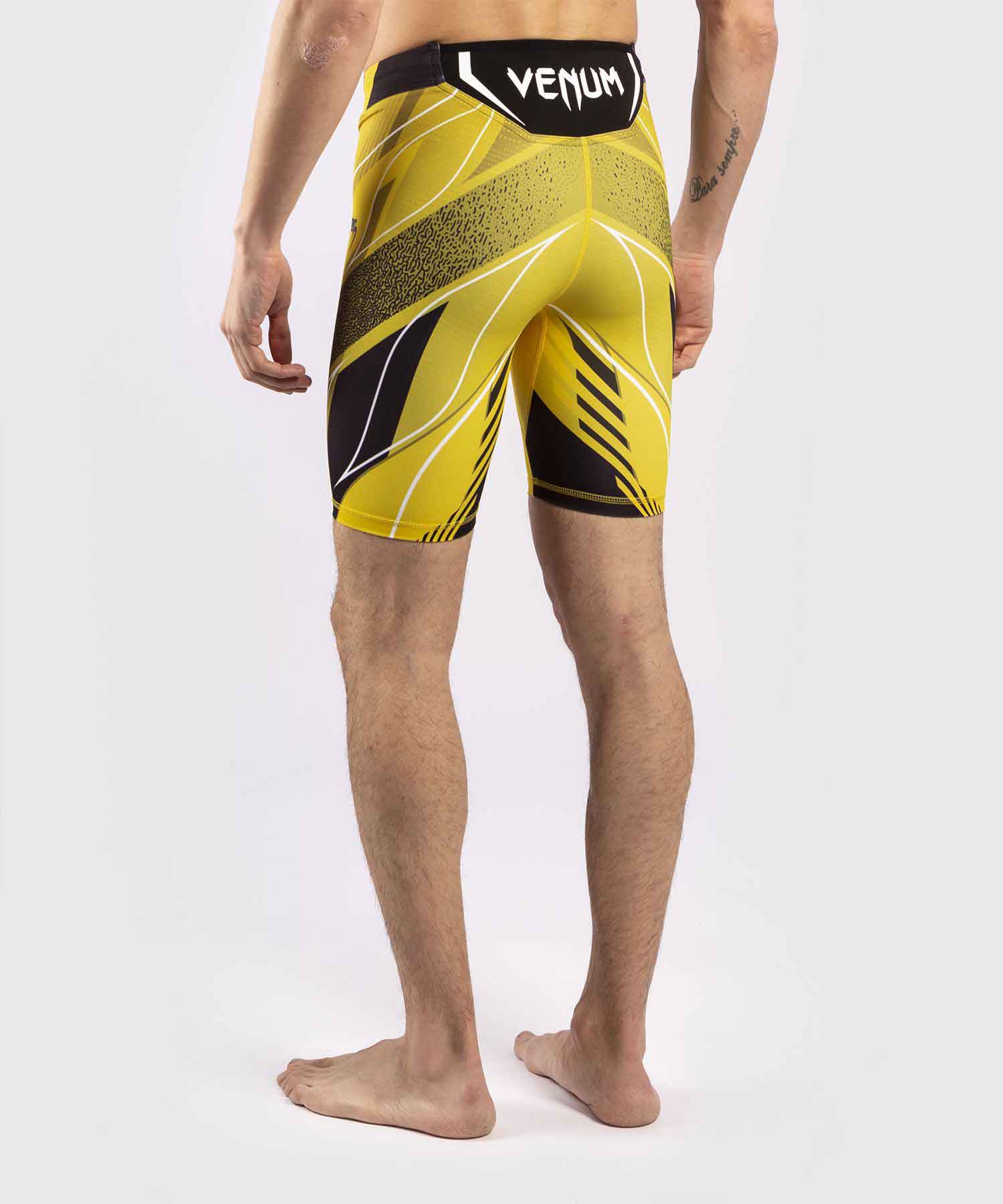 VENUM／ヴェナム　コンプレッション・バーリトゥードショーツ　　UFC VENUM PRO LINE MEN'S VALE TUDO SHORTS／UFC VENUM プロライン メンズ バーリトゥードショーツ（イエロー／黒）