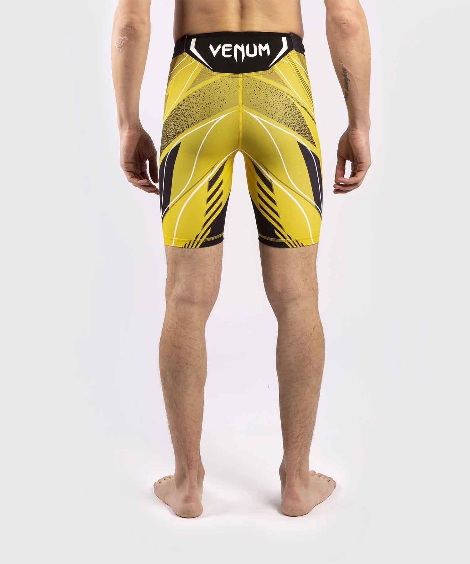 VENUM／ヴェナム　コンプレッション・バーリトゥードショーツ　　UFC VENUM PRO LINE MEN'S VALE TUDO SHORTS／UFC VENUM プロライン メンズ バーリトゥードショーツ（イエロー／黒）