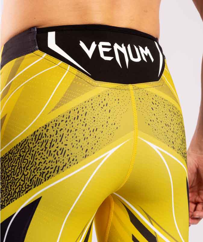 VENUM／ヴェナム　コンプレッション・バーリトゥードショーツ　　UFC VENUM PRO LINE MEN'S VALE TUDO SHORTS／UFC VENUM プロライン メンズ バーリトゥードショーツ（イエロー／黒）