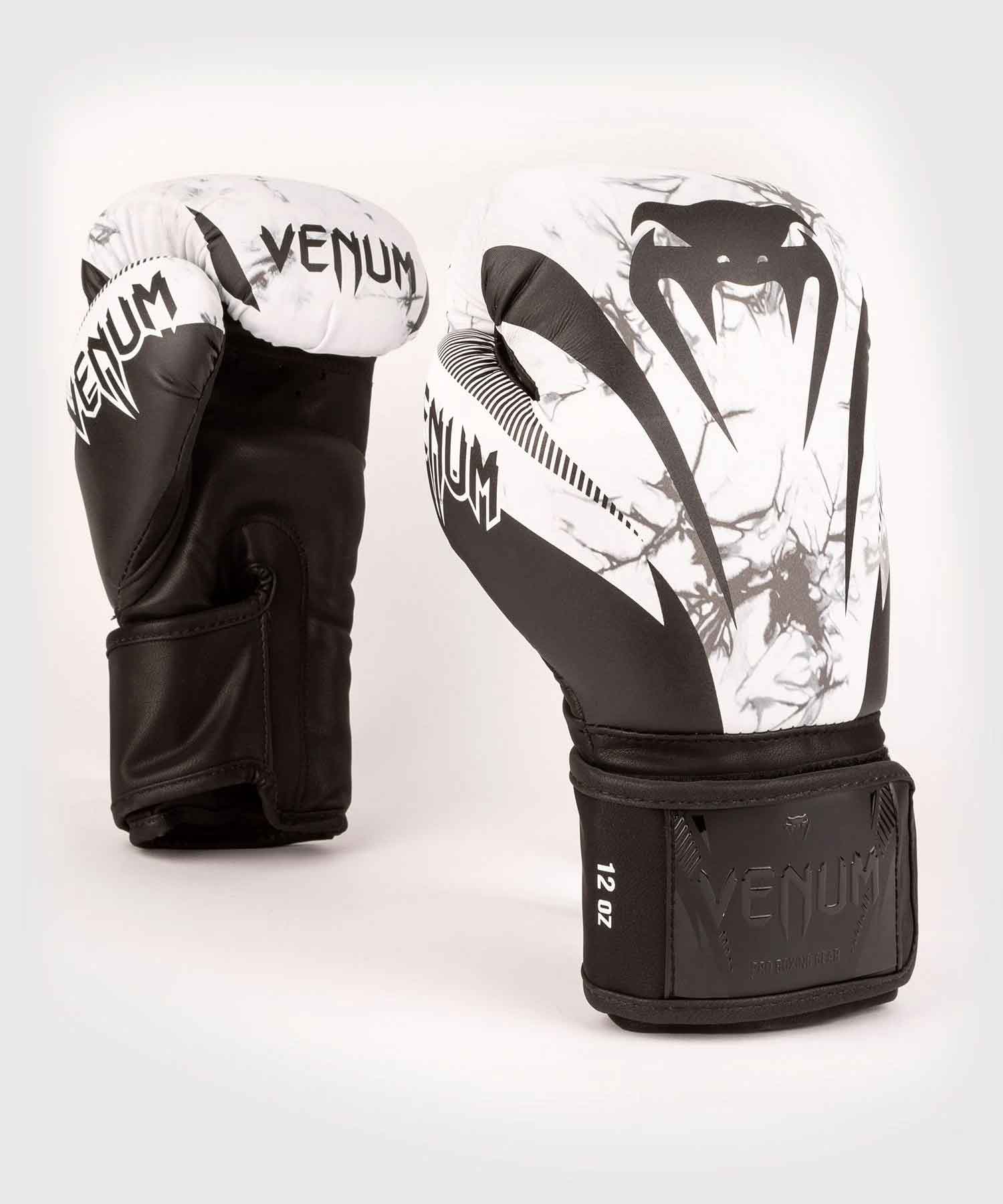 VENUM／ヴェナム　ボクシンググローブ　　IMPACT BOXING GLOVES／インパクト ボクシンググローブ（黒／マーブル）