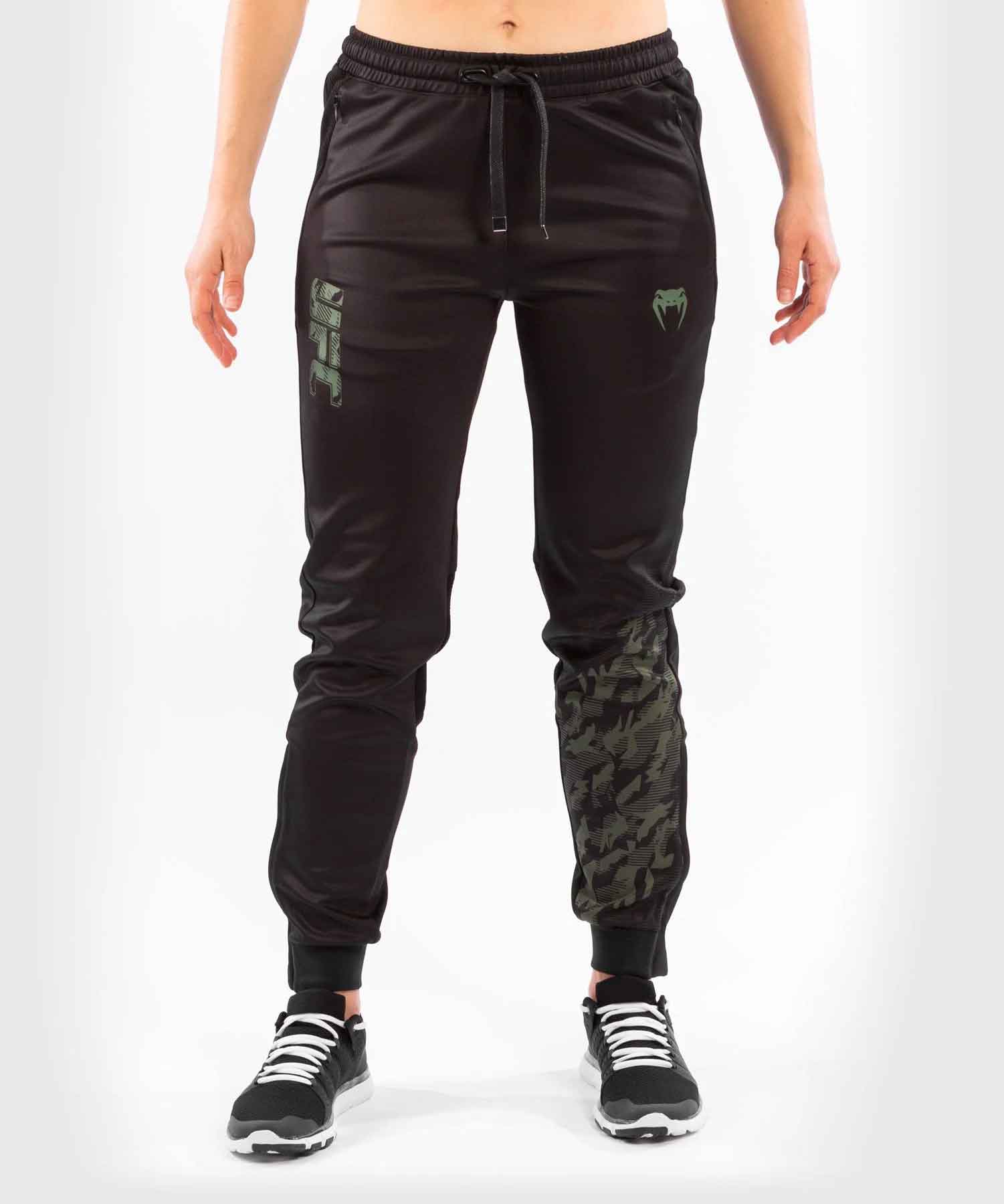 VENUM WOMEN／レディース　スウェットパンツ　　UFC VENUM AUTHENTIC FIGHT WEEK WOMEN'S PANTS／UFC VENUM オーセンティック ファイトウィーク レディース パンツ（黒／カーキ）