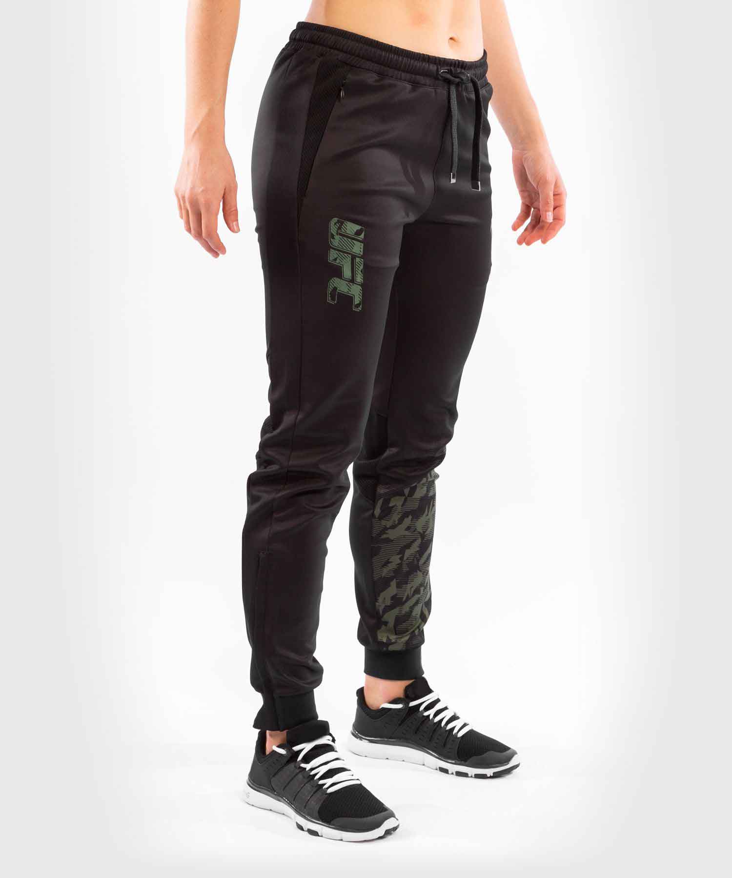 VENUM WOMEN／レディース　スウェットパンツ　　UFC VENUM AUTHENTIC FIGHT WEEK WOMEN'S PANTS／UFC VENUM オーセンティック ファイトウィーク レディース パンツ（黒／カーキ）