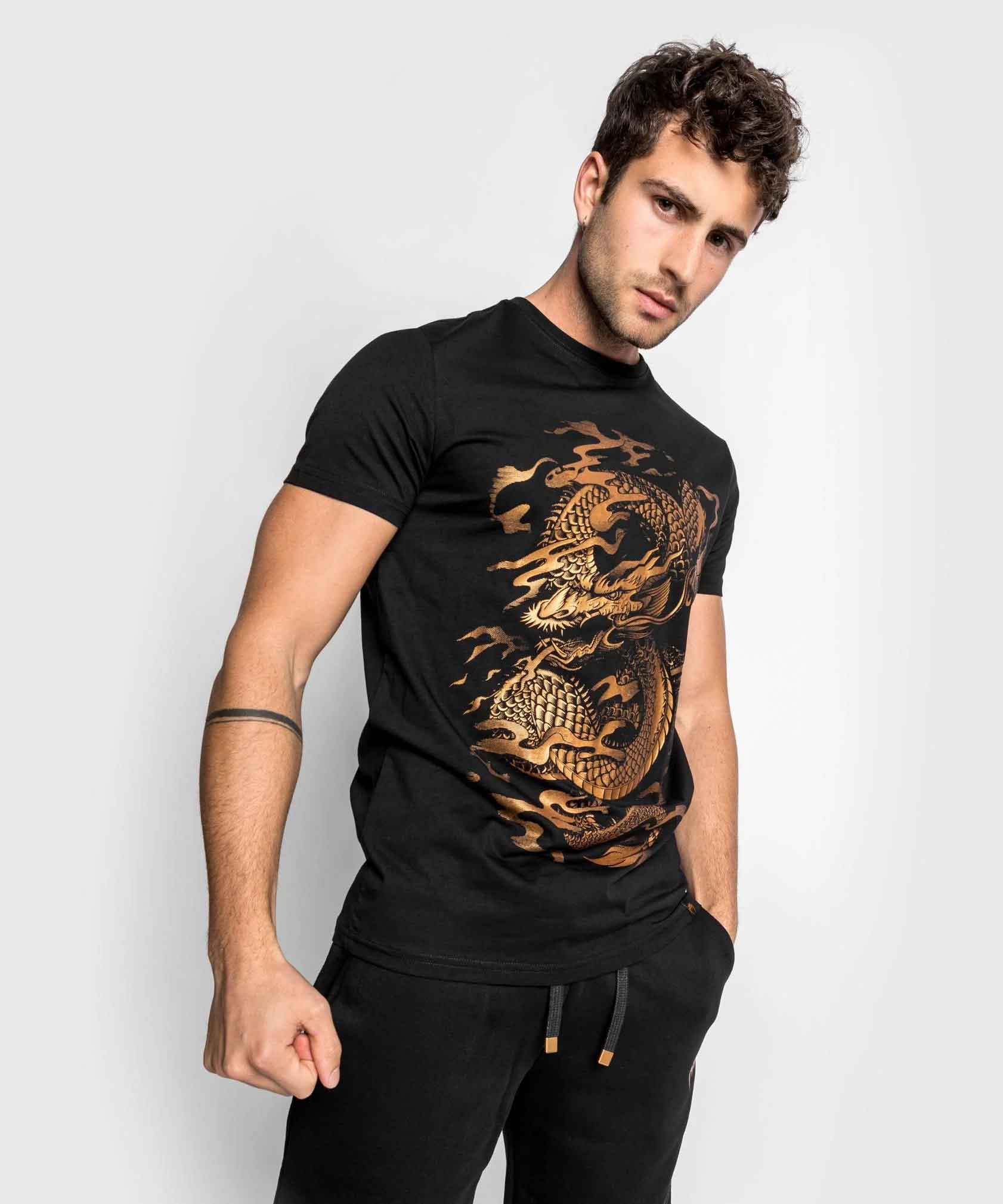 VENUM／ヴェナム　Tシャツ　　DRAGON'S FLIGHT T-SHIRT／ドラゴンズ フライト Tシャツ（黒／ブロンズ）