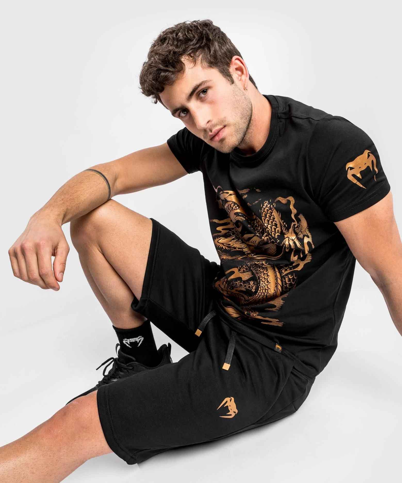 VENUM／ヴェナム　Tシャツ　　DRAGON'S FLIGHT T-SHIRT／ドラゴンズ フライト Tシャツ（黒／ブロンズ）