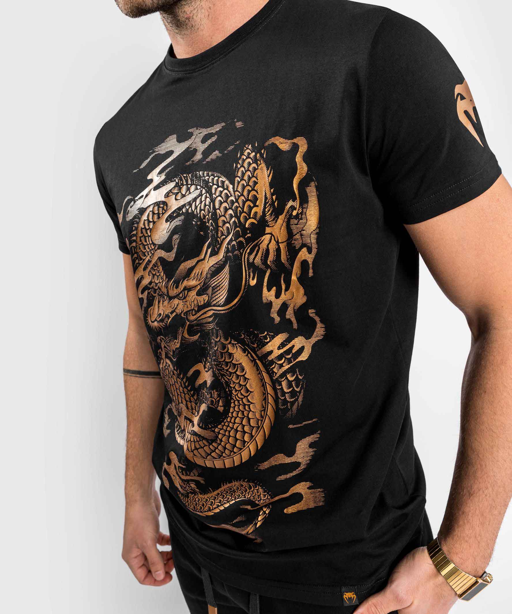 VENUM／ヴェナム　Tシャツ　　DRAGON'S FLIGHT T-SHIRT／ドラゴンズ フライト Tシャツ（黒／ブロンズ）
