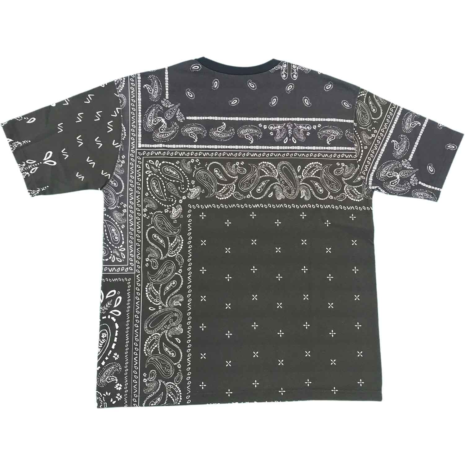 RVCA／ルーカ（ルカ）　Tシャツ　　BANDANA ARCH Tシャツ（ダークグレー）