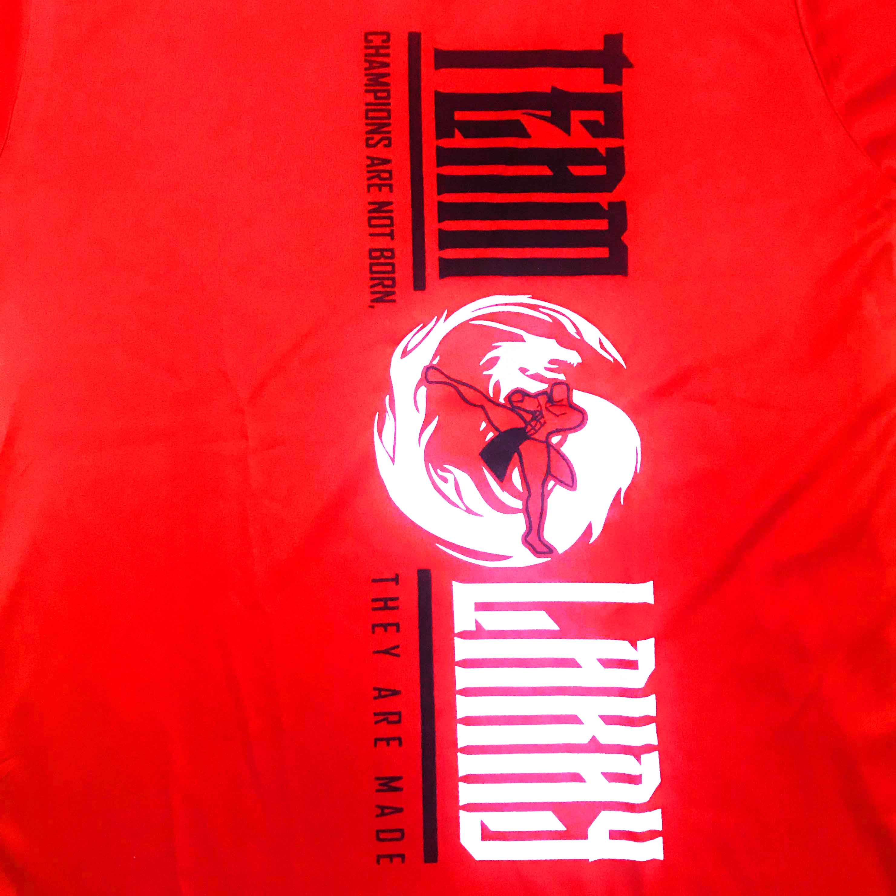 総合格闘技MMAブランド／その他　Tシャツ　　LIMITED EDITION TEAM LAKAY DRY FIT T-SHIRT／限定版チーム・ラカイ ドライフィットTシャツ（レッド）
