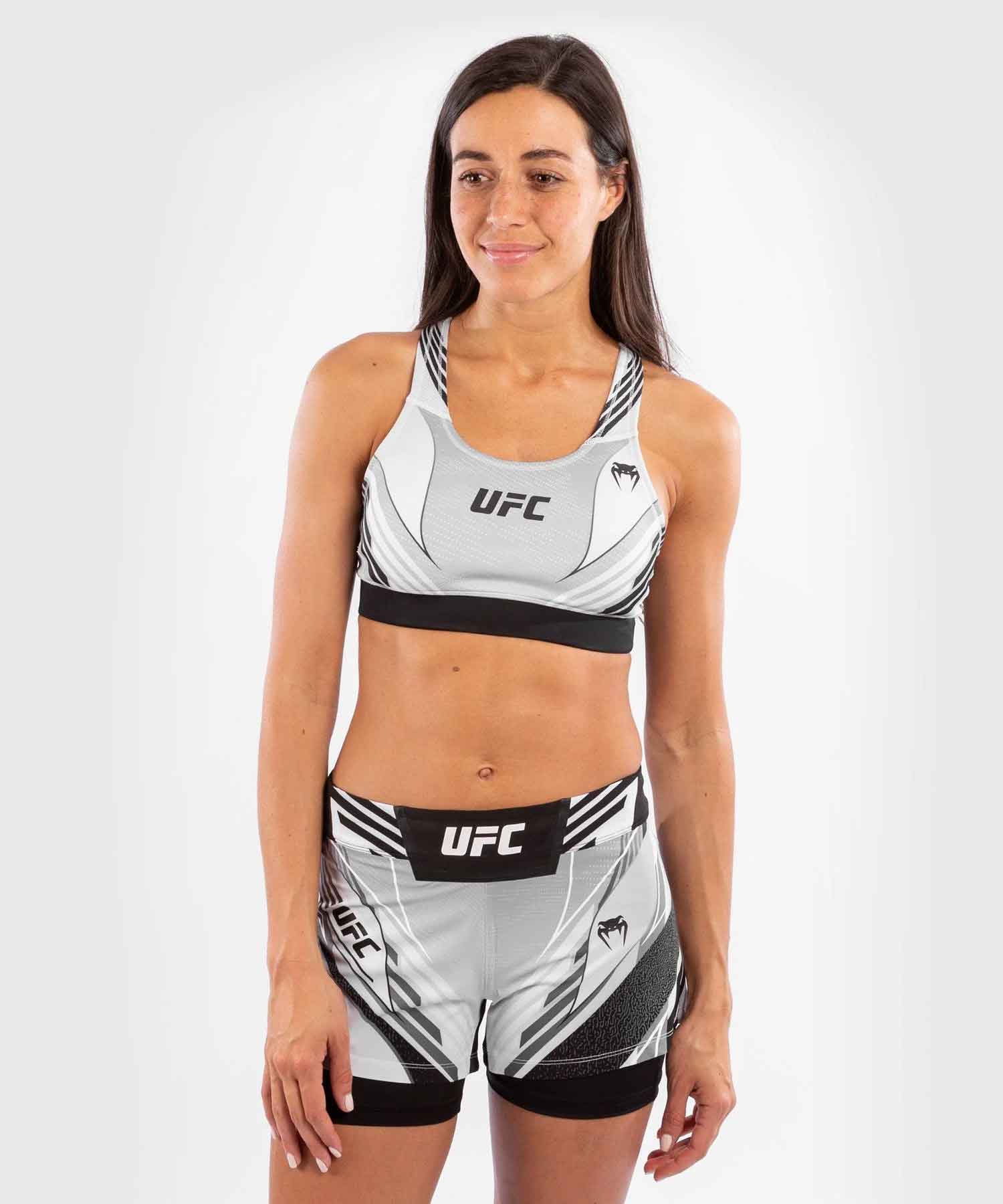 UFC VENUM AUTHENTIC FIGHT NIGHT WOMEN'S SPORT BRA／UFC VENUM オーセンティック ファイトナイト レディース スポーツブラ（白）