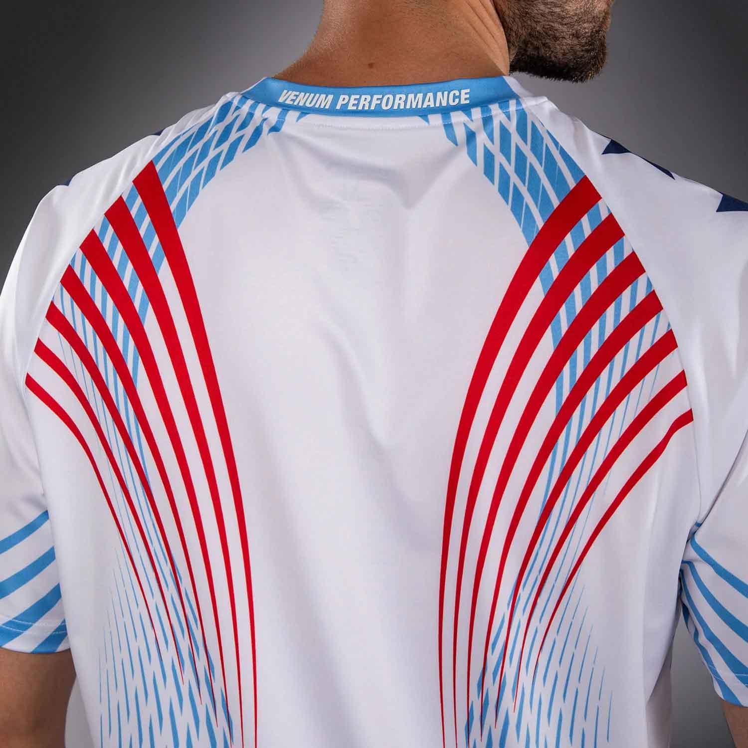 VENUM／ヴェナム　ジャージ　　Official UFC Freedom 250 by Venum Authentic Fight Night Men's White Walkout Jersey／オフィシャル UFC フリーダム 250 by ヴェナム オーセンティック ファイトナイト メンズ ホワイト ウォークアウトジャージ