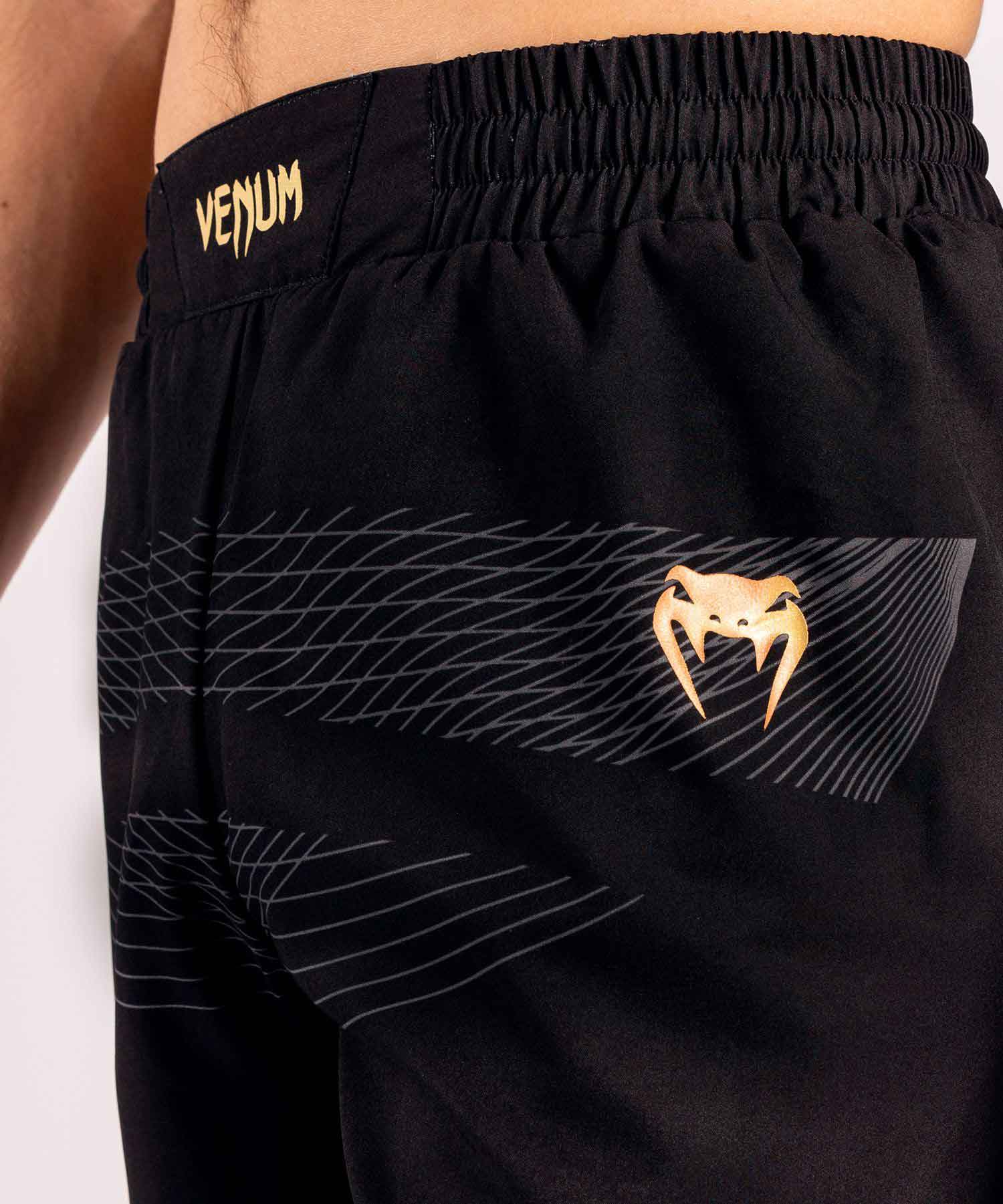 VENUM／ヴェナム　トレーニング・フィットネスショーツ　　CLUB 182 TRAINING SHORT／クラブ 182 トレーニングショーツ（黒／ゴールド）