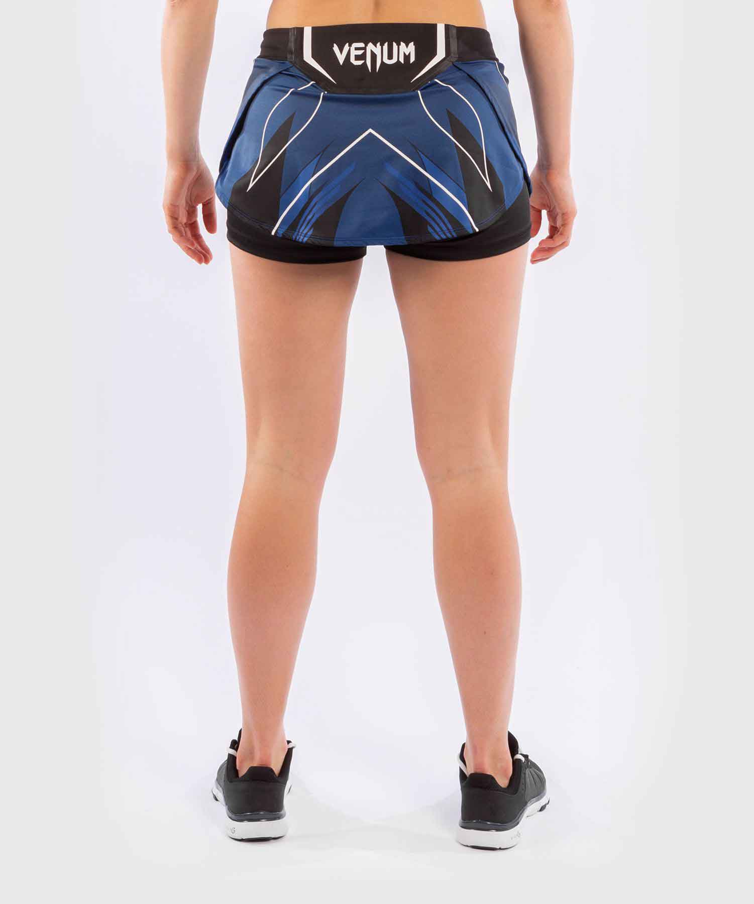 VENUM WOMEN／レディース　ファイトショーツ　　UFC VENUM AUTHENTIC FIGHT NIGHT WOMEN'S SKORT／UFC VENUM オーセンティック ファイトナイト レディース スコート（ブルー／黒）