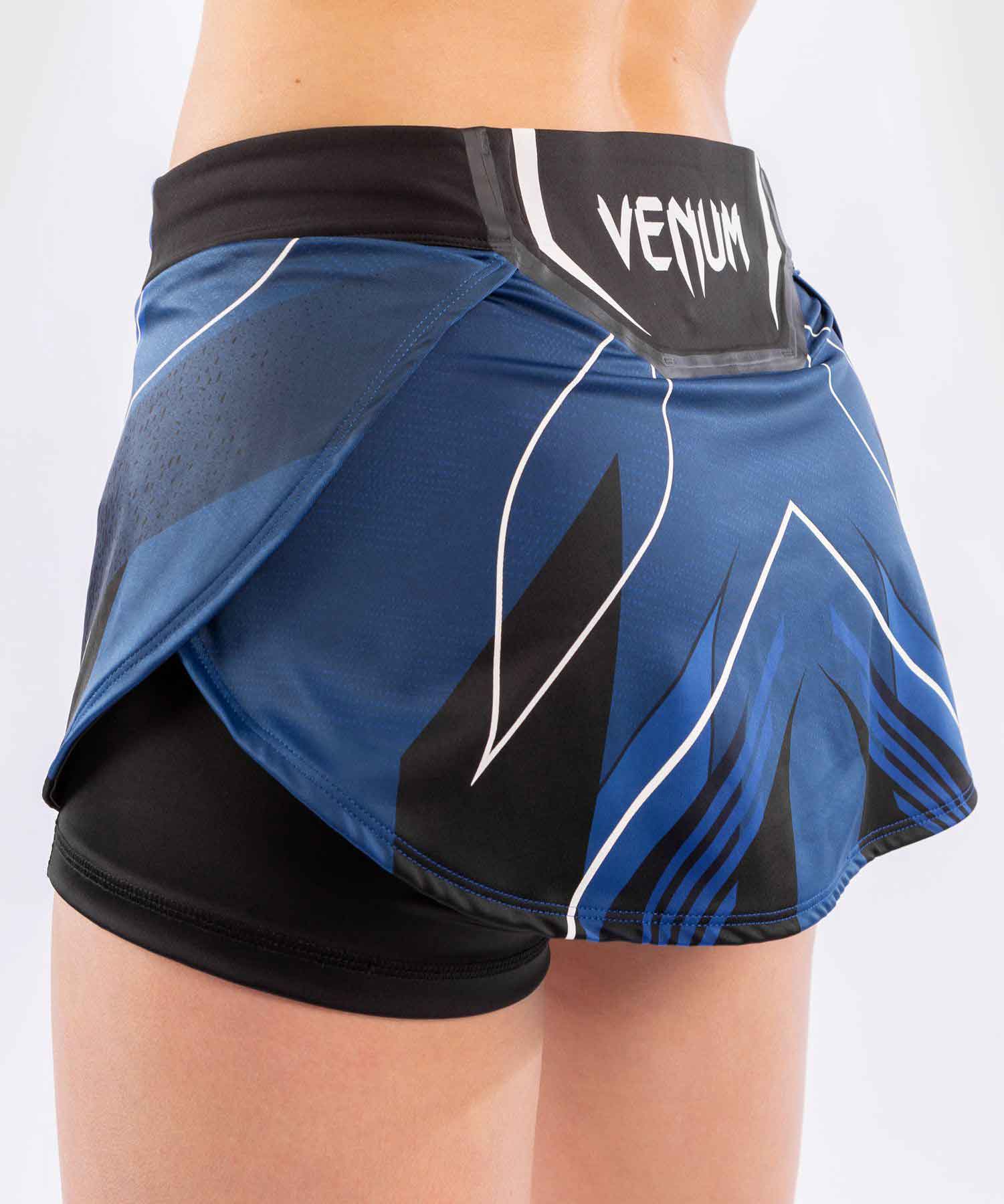 VENUM WOMEN／レディース　ファイトショーツ　　UFC VENUM AUTHENTIC FIGHT NIGHT WOMEN'S SKORT／UFC VENUM オーセンティック ファイトナイト レディース スコート（ブルー／黒）