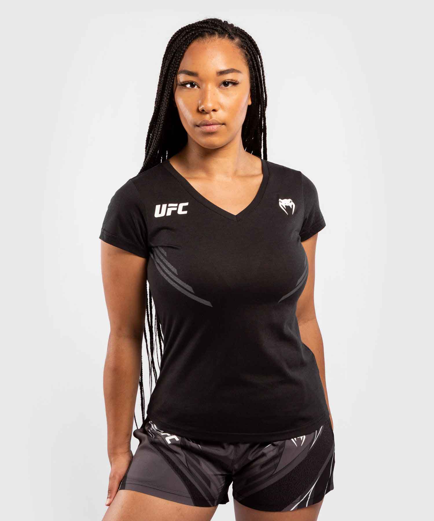 VENUM WOMEN／レディース　Tシャツ　　UFC VENUM REPLICA WOMEN'S JERSEY／UFC VENUM レプリカ レディース ジャージ（黒）