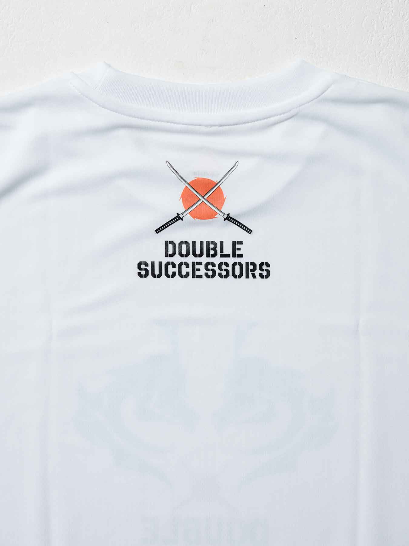 Tri-Fight／トライファイト　　YUTAKA SAITO & MASAKATSU UEDA「DOUBLE SUCCESSORS」DRY-FIT T-SHIRT／斎藤裕 & 上田将勝「ダブル・サクセサース」ドライフィットTシャツ（白）