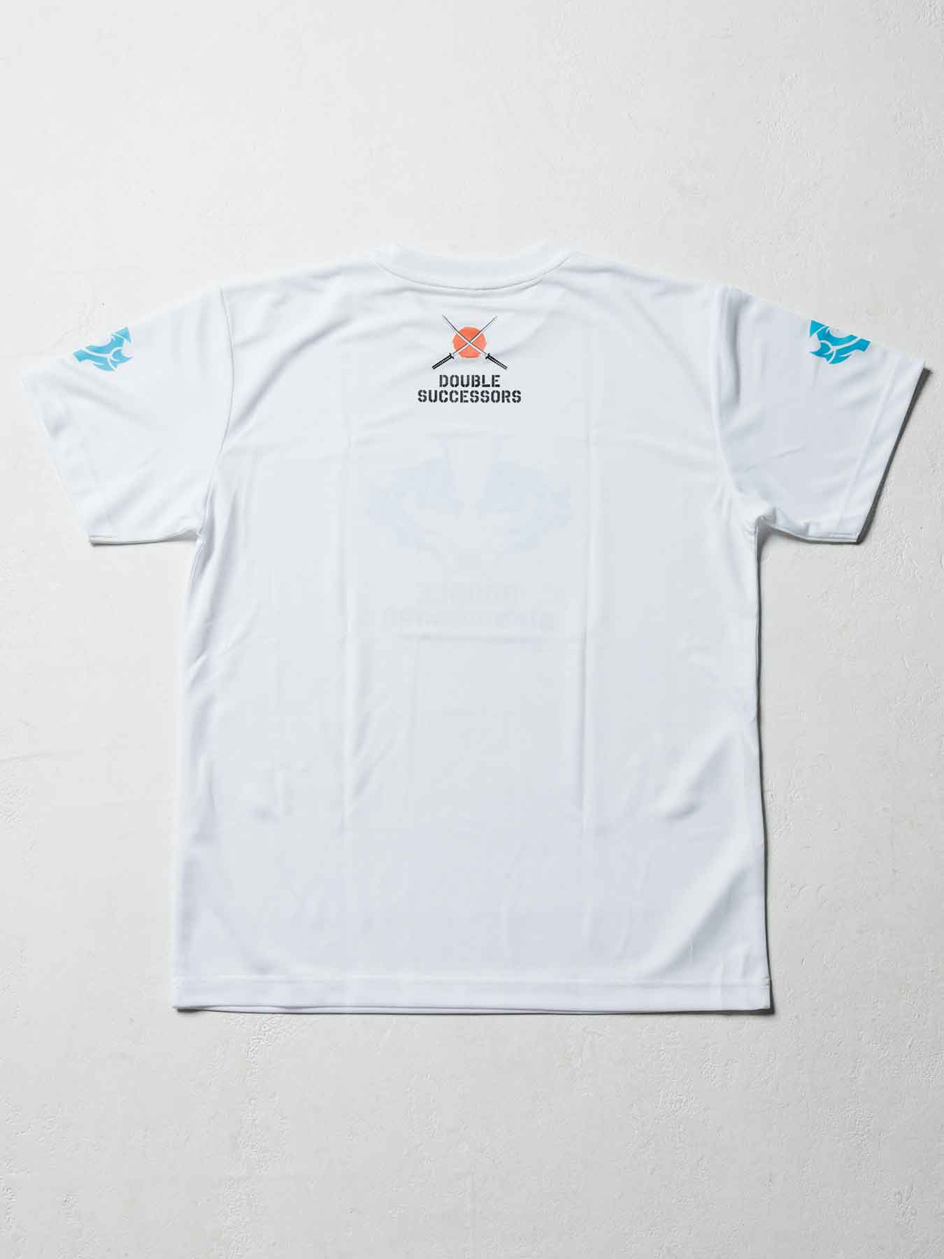 Tri-Fight／トライファイト　　YUTAKA SAITO & MASAKATSU UEDA「DOUBLE SUCCESSORS」DRY-FIT T-SHIRT／斎藤裕 & 上田将勝「ダブル・サクセサース」ドライフィットTシャツ（白）