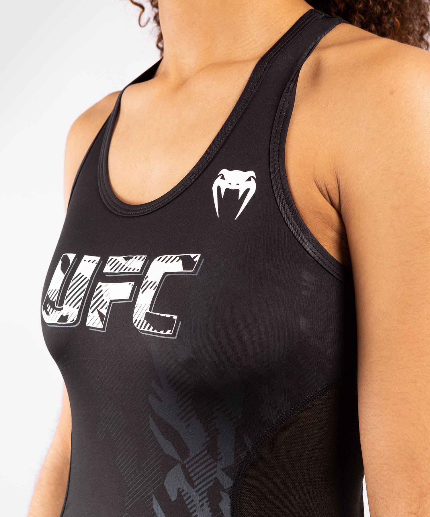 VENUM WOMEN／レディース　タンクトップ　　UFC VENUM AUTHENTIC FIGHT WEEK WOMEN'S PERFORMANCE TANK TOP／UFC VENUM オーセンティック ファイトウィーク レディース パフォーマンス タンクトップ（黒）