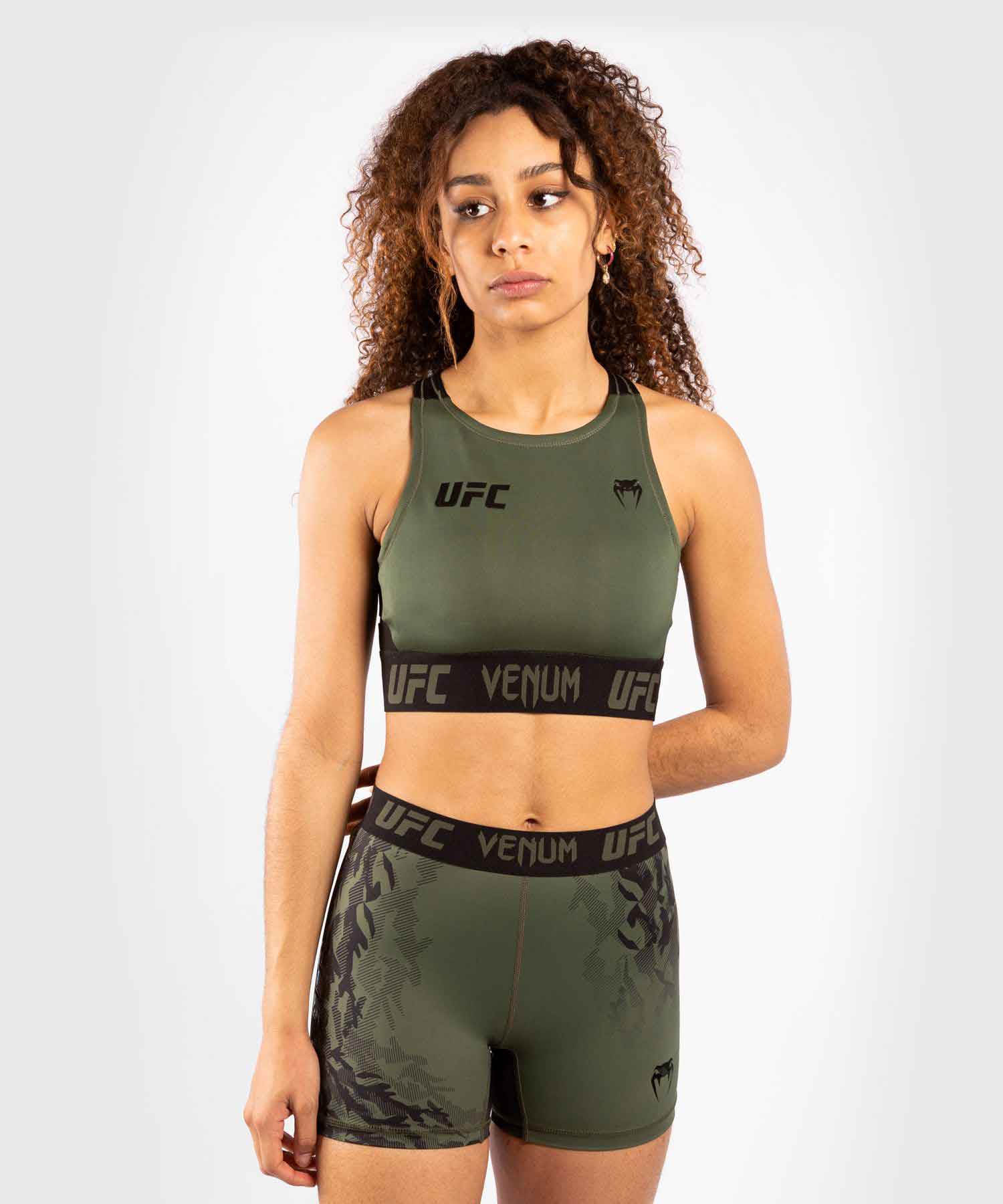 UFC VENUM AUTHENTIC FIGHT WEEK WOMEN'S WEIGH-IN BRA／UFC VENUM オーセンティック ファイトウィーク レディース ウェイイン ブラ（カーキ）