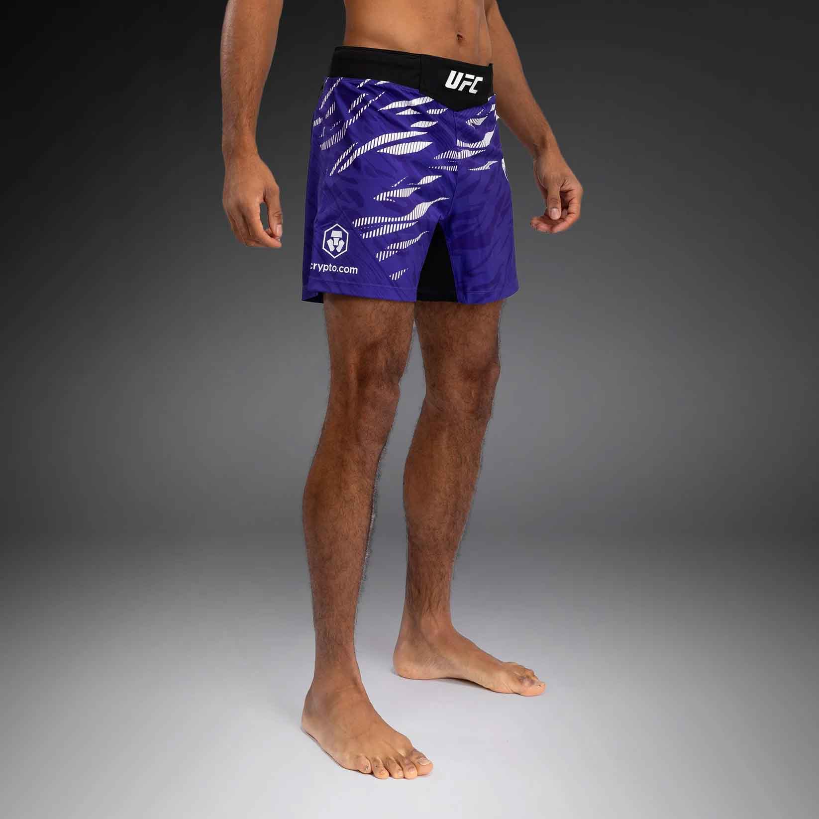 VENUM／ヴェナム　ファイトショーツ　　UFC Fusion by Venum Authentic Fight Night Men’s Fight Short Short Fit／UFC フュージョン by ヴェナム オーセンティック ファイトナイト メンズ ファイトショーツ ショートフィット（パープル）