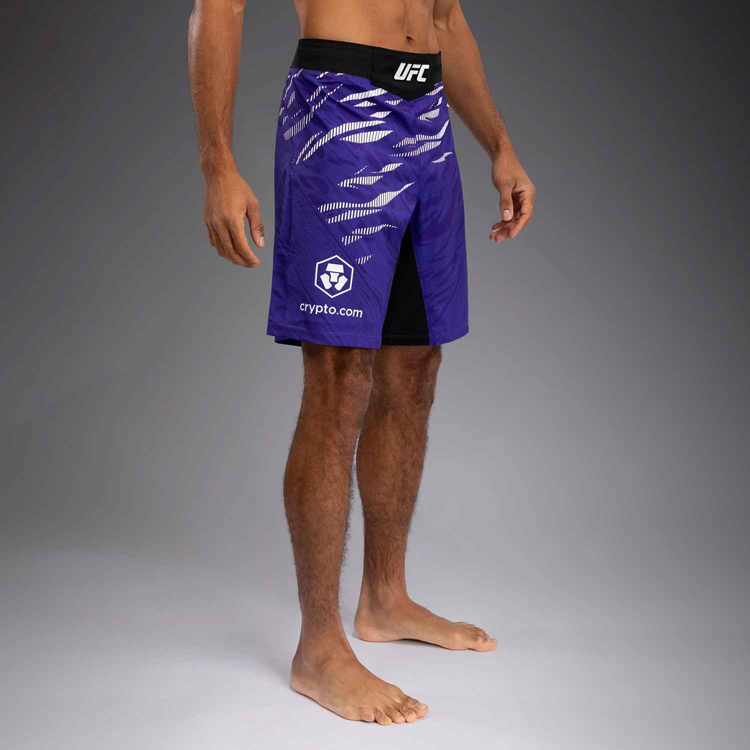VENUM／ヴェナム　ファイトショーツ　　UFC Fusion by Venum Authentic Fight Night Men’s Fight Short Long Fit／UFC フュージョン by ヴェナム オーセンティック ファイトナイト メンズ ファイトショーツ ロングフィット（パープル）