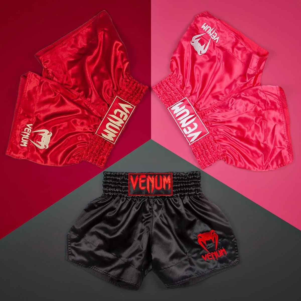 VENUM／ヴェナム　ムエタイショーツ　　MUAY THAI SHORTS CLASSIC／ムエタイショーツ クラシック（ピンク）