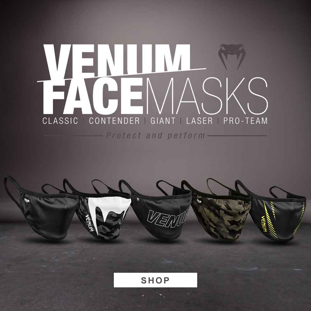 VENUM／ヴェナム　アクセサリー　　CLASSIC FACE MASK／クラシック フェイス マスク（白）