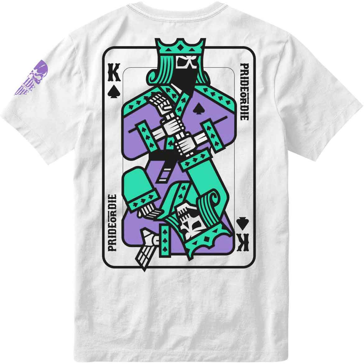 PRIDE OR DIE(PRiDEorDiE)／プライド オア ダイ　Tシャツ　　KING OF SPADES T-Shirt／キング・オブ・スペード Tシャツ