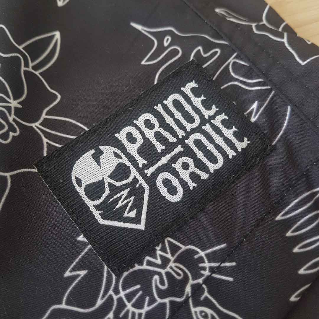 PRIDE OR DIE(PRiDEorDiE)／プライド オア ダイ　ショーツ　　WILD SIDE Swim & Training Shorts／ワイルドサイド スイミング&トレーニングショーツ