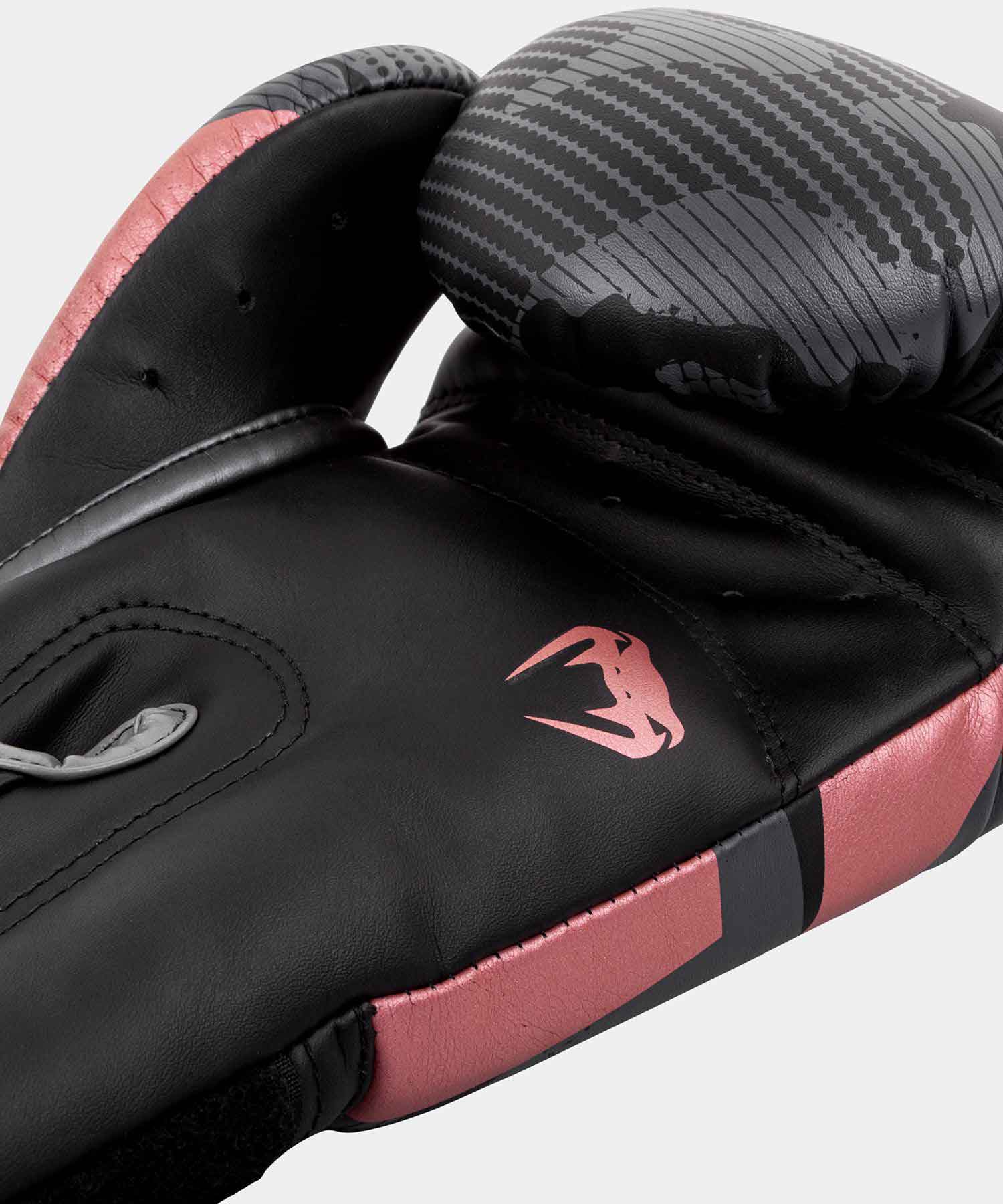 VENUM／ヴェナム　ボクシンググローブ　　ELITE BOXING GLOVES／エリート ボクシンググローブ（ダークカモ／ピンクゴールド）