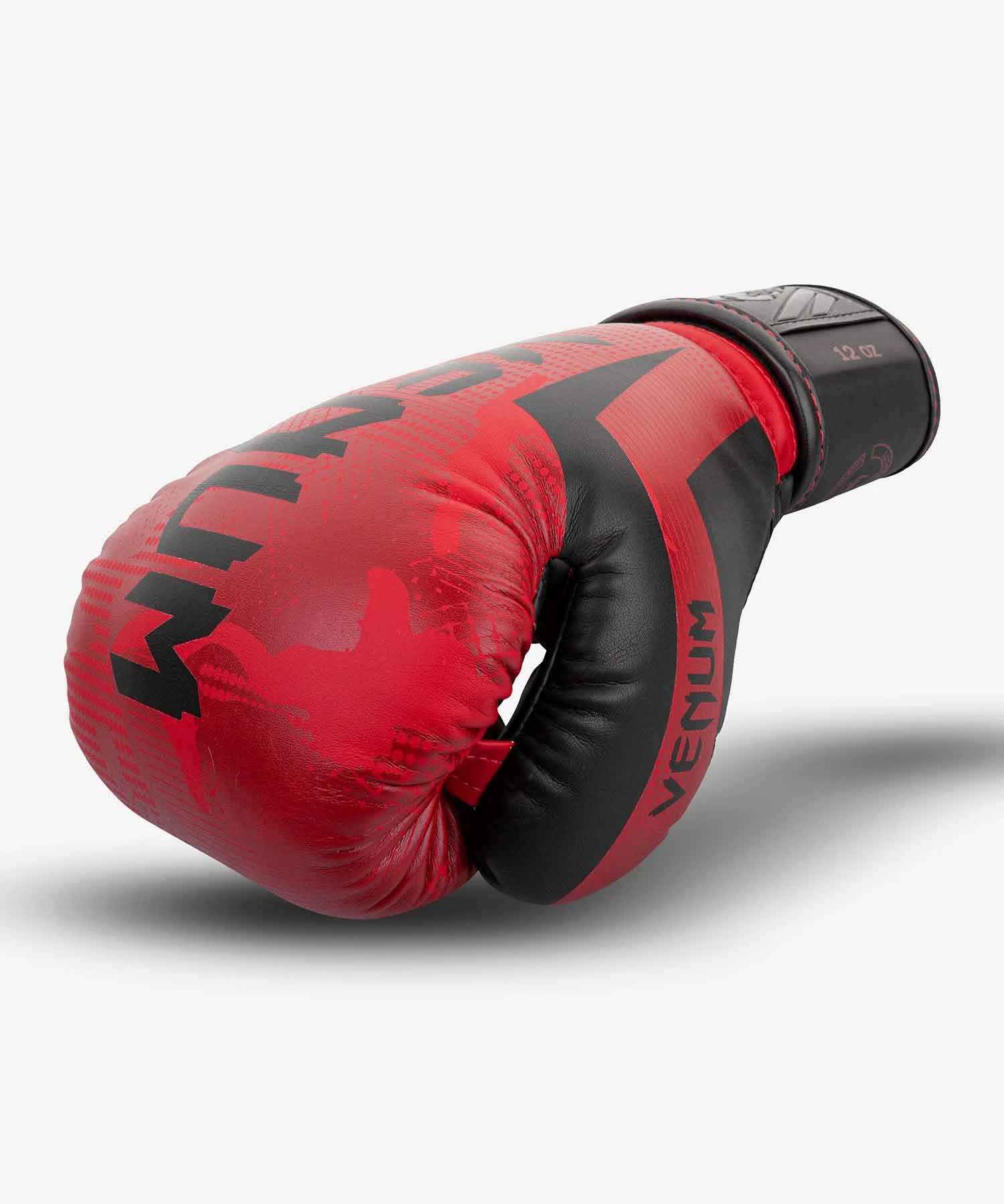 VENUM／ヴェナム　ボクシンググローブ　　ELITE BOXING GLOVES／エリート ボクシンググローブ（レッドカモ／黒）