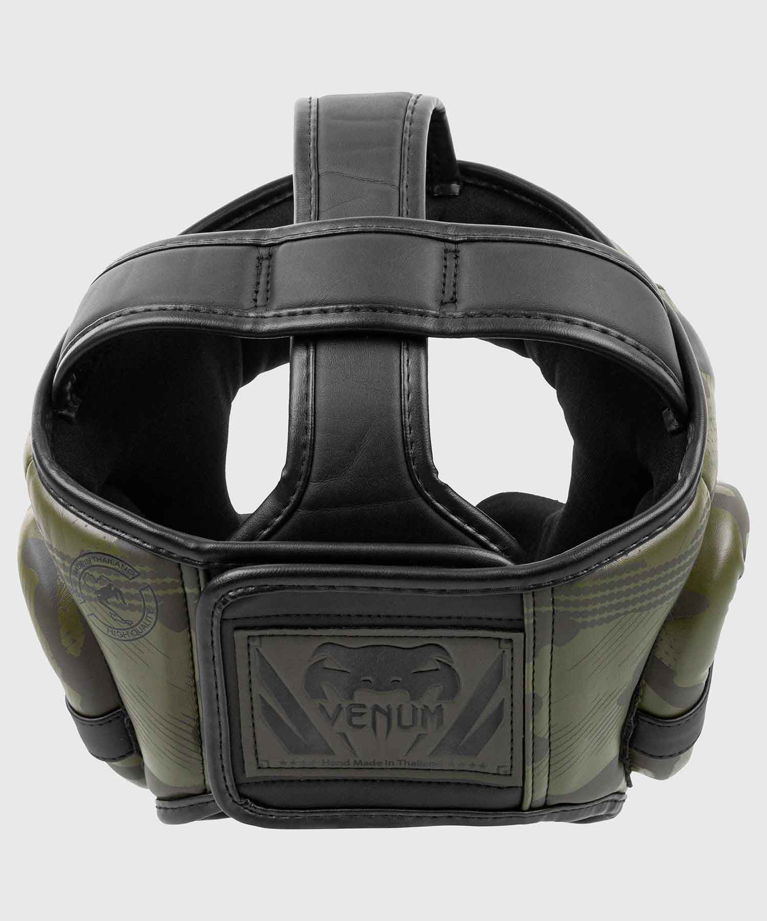 VENUM／ヴェナム　ヘッドギア　　ELITE BOXING HEADGEAR／エリート ボクシング ヘッドギア（カーキカモ／黒）