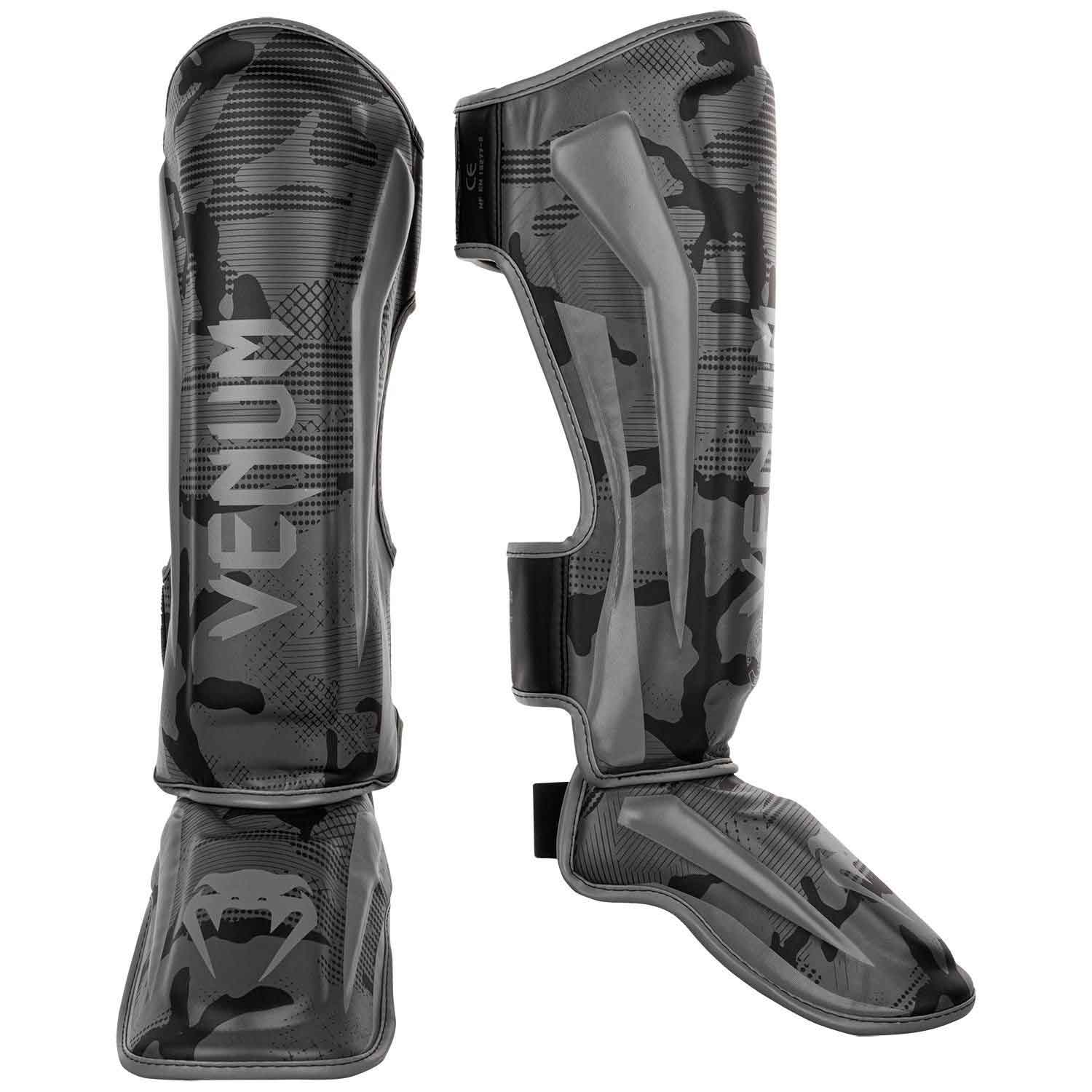 VENUM／ヴェナム　シンガード（レガース）　　ELITE SHIN GUARDS／エリート シンガード（ダークカモ／グレー）