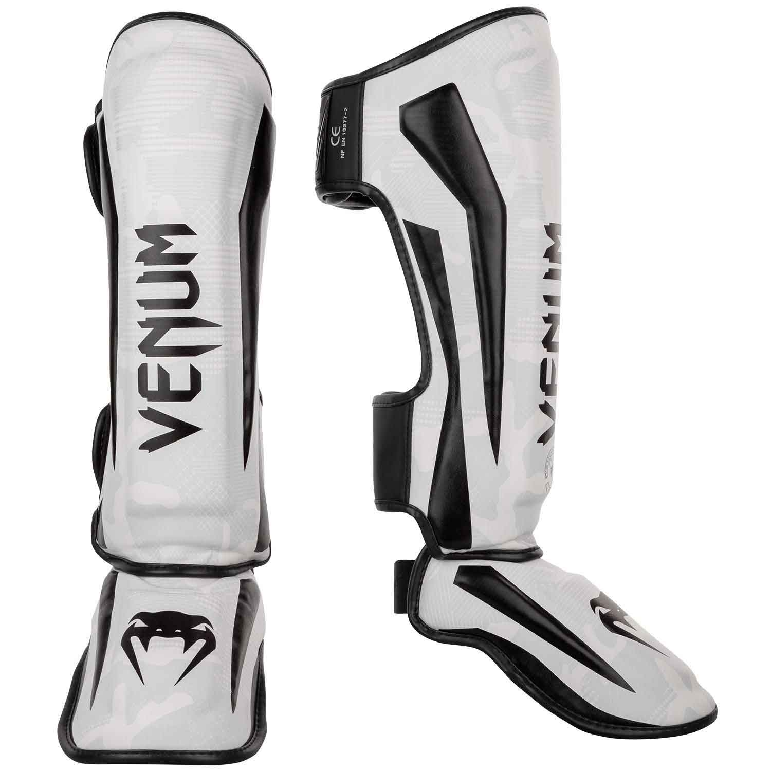 VENUM／ヴェナム　シンガード（レガース）　　ELITE SHIN GUARDS／エリート シンガード（ホワイトカモ／黒）