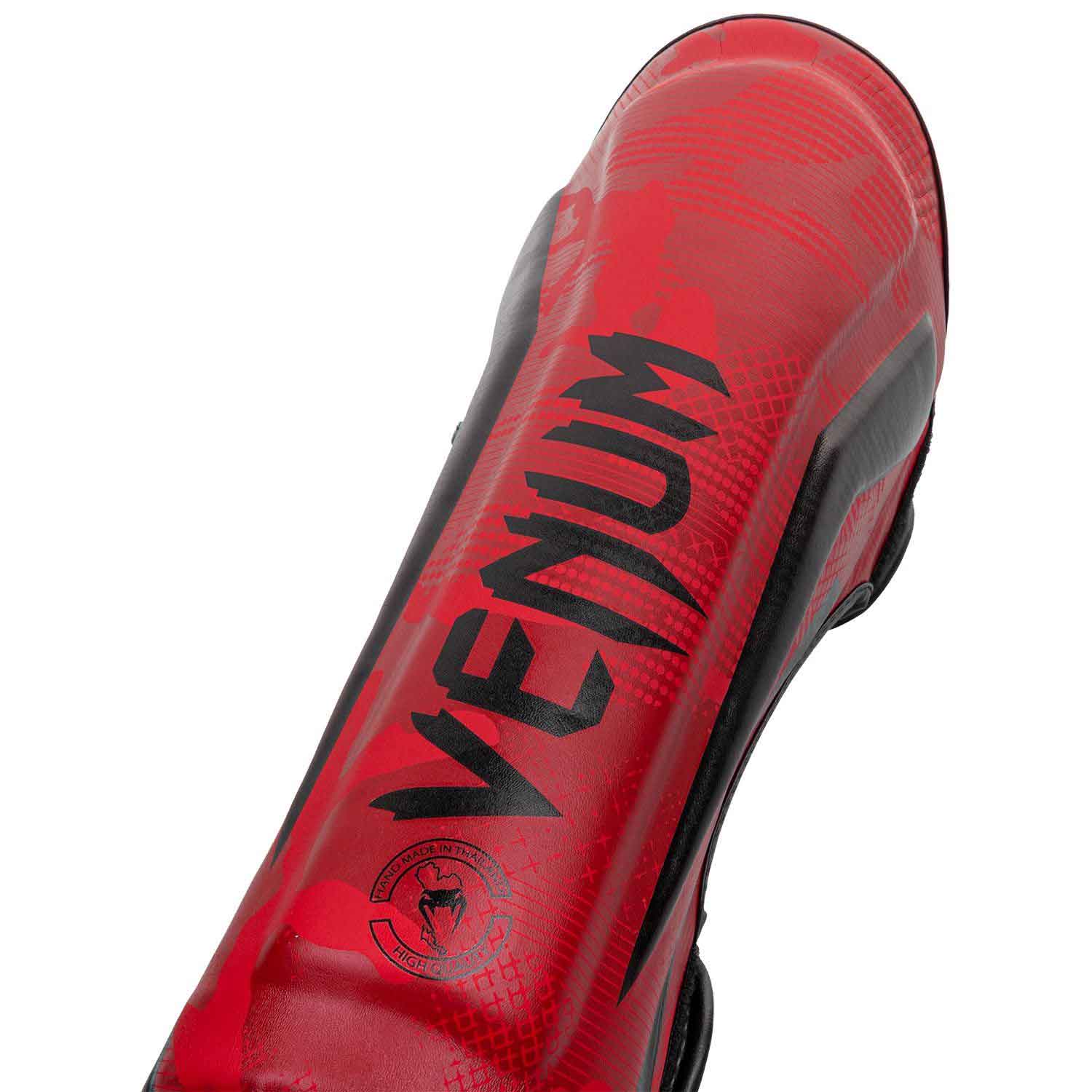 VENUM／ヴェナム　シンガード（レガース）　　ELITE SHIN GUARDS／エリート シンガード（レッドカモ／黒）