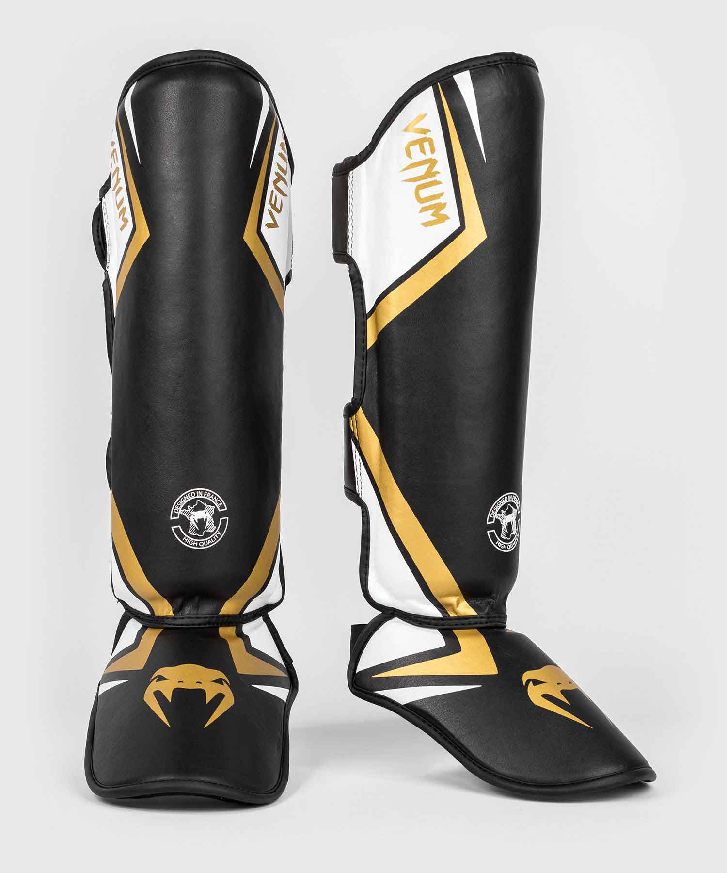 VENUM／ヴェナム　シンガード（レガース）　　CONTENDER 2.0 SHIN GUARDS／コンテンダー2.0 シンガード（黒／白／ゴールド）