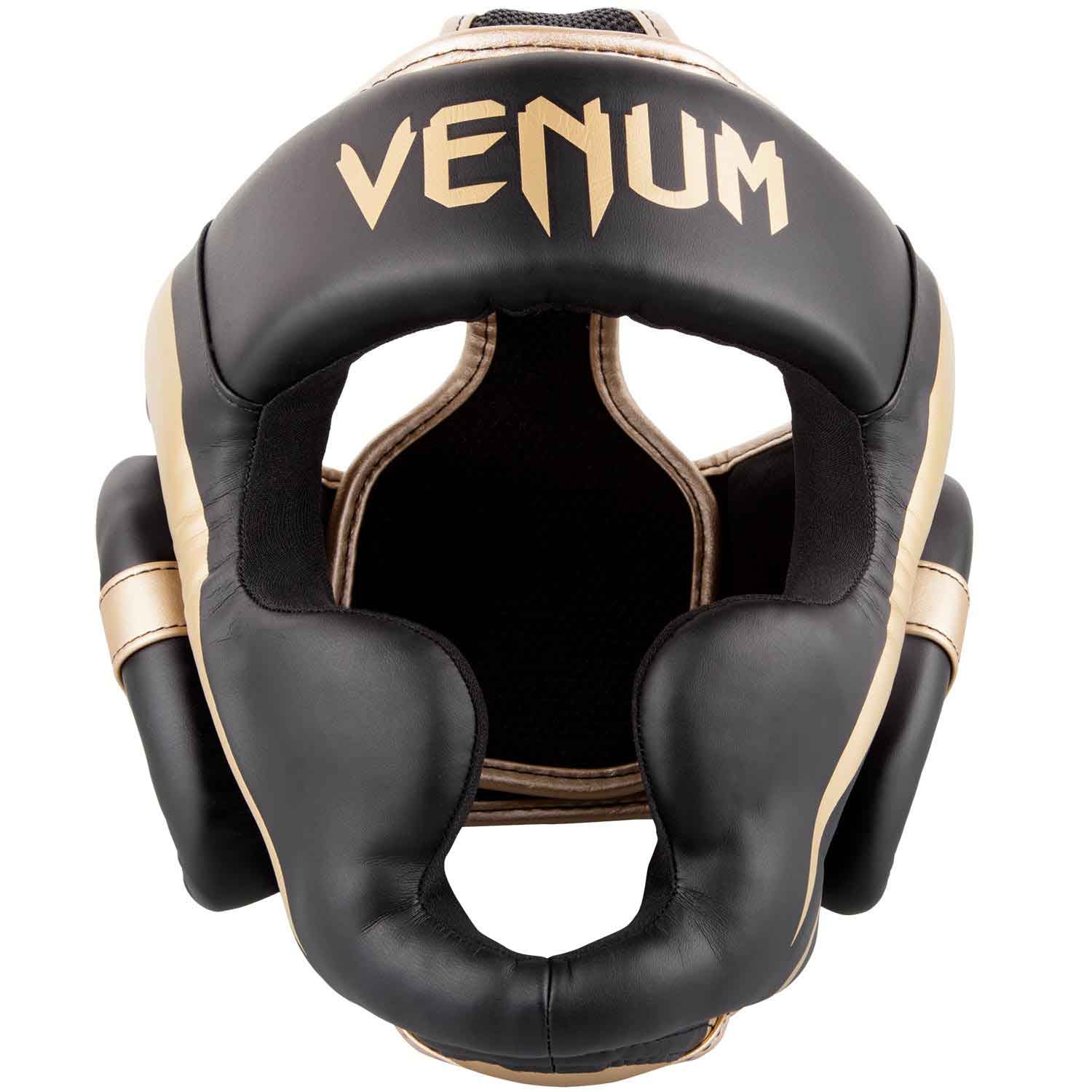 VENUM／ヴェナム　ヘッドギア　　ELITE HEADGEAR／エリート ヘッドギア（黒／ゴールド）