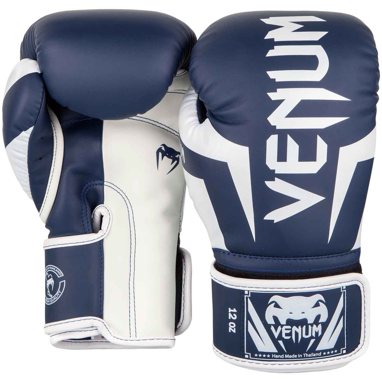 VENUM／ヴェナム　ボクシンググローブ　　ELITE BOXING GLOVES／エリート ボクシンググローブ（ネイビー）