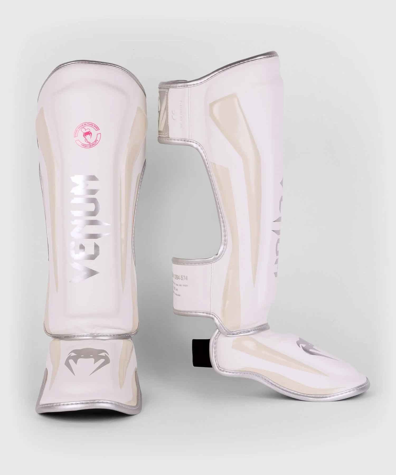 ELITE SHIN GUARDS／エリート シンガード（マットホワイト／シルバー）