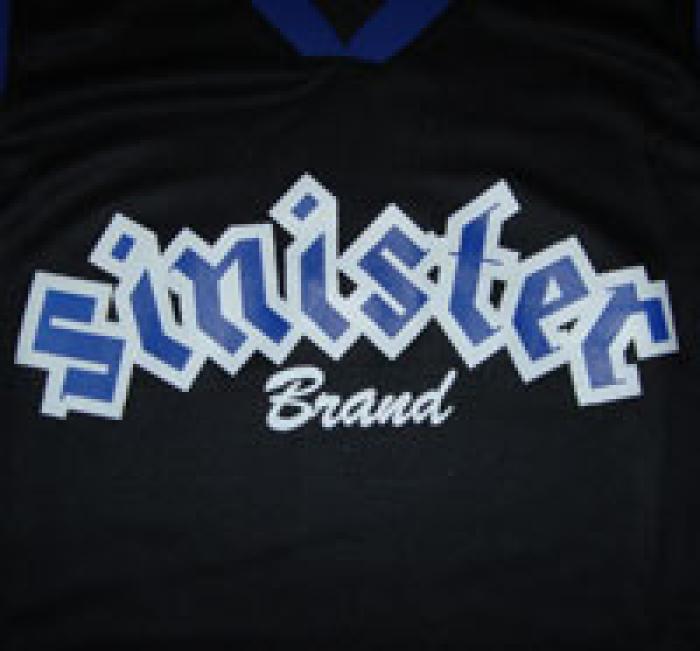 Sinister Brand／シニスターブランド　ジャージ　　Blue Sinister Jersey