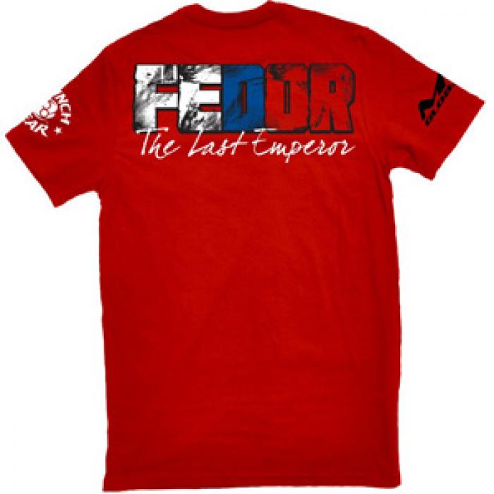 Clinch Gear／クリンチギア　Tシャツ　　エメリヤーエンコ・ヒョードル HGP入場モデル（赤）
