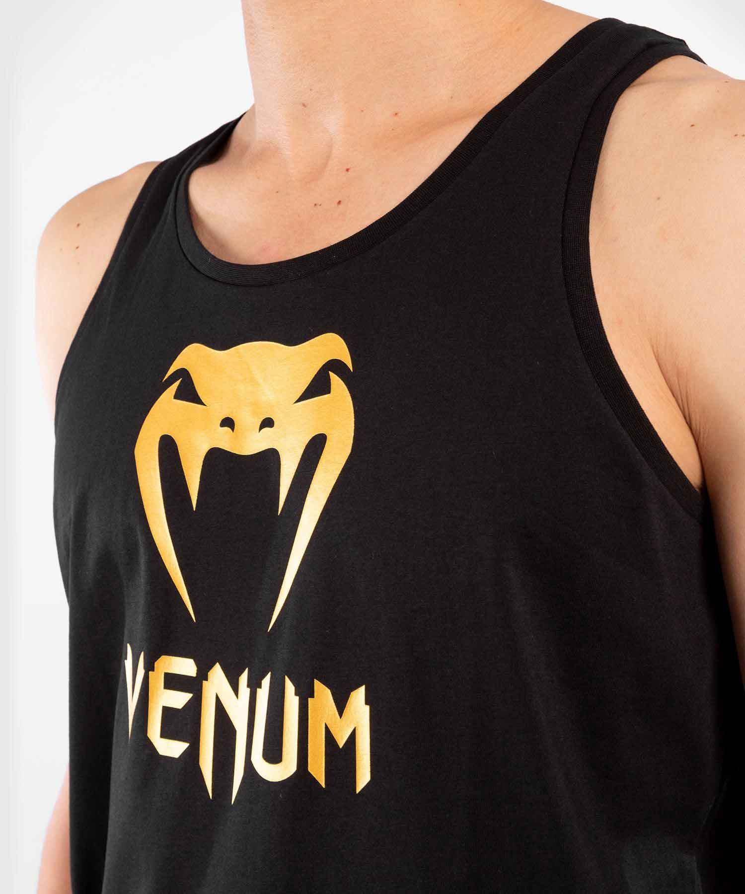 VENUM／ヴェナム　タンクトップ　　CLASSIC TANK TOP／クラシック タンクトップ（黒／ゴールド）