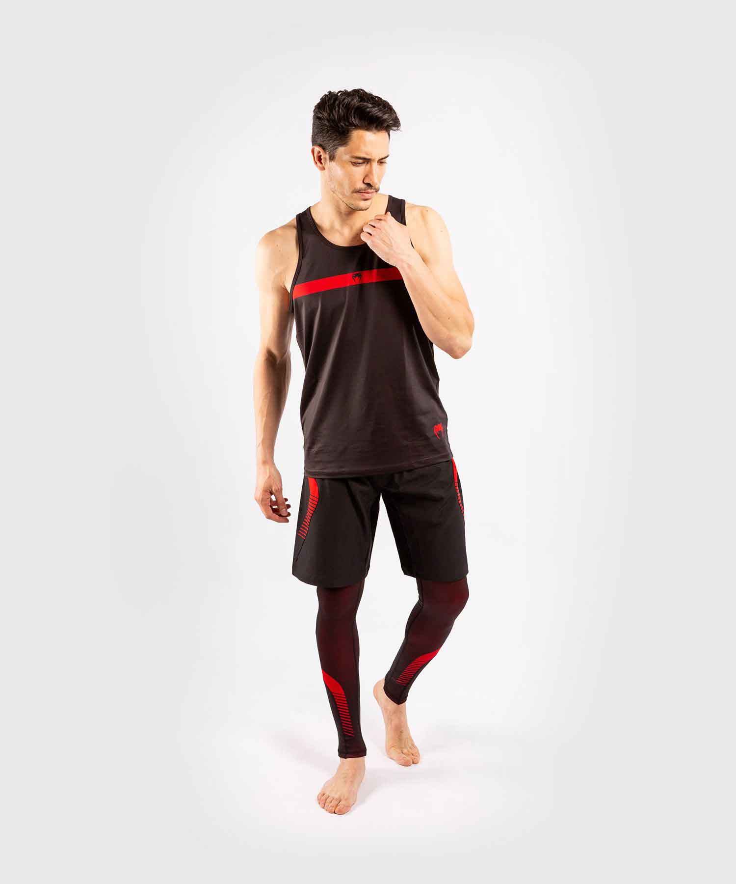 VENUM／ヴェナム　タンクトップ　　NOGI 3.0 DRY TECH TANK TOP／ノーギ 3.0 ドライテック タンクトップ（黒／レッド）