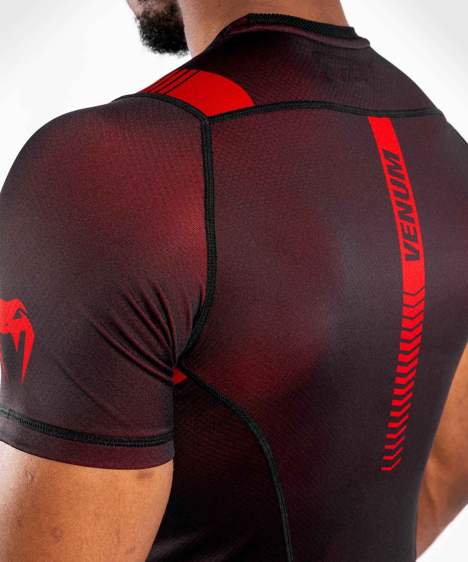 VENUM／ヴェナム　ラッシュガード　　NOGI 3.0 RASHGUARD SHORT SLEEVES／ノーギ 3.0 ラッシュガード ショートスリーブ（黒／レッド）