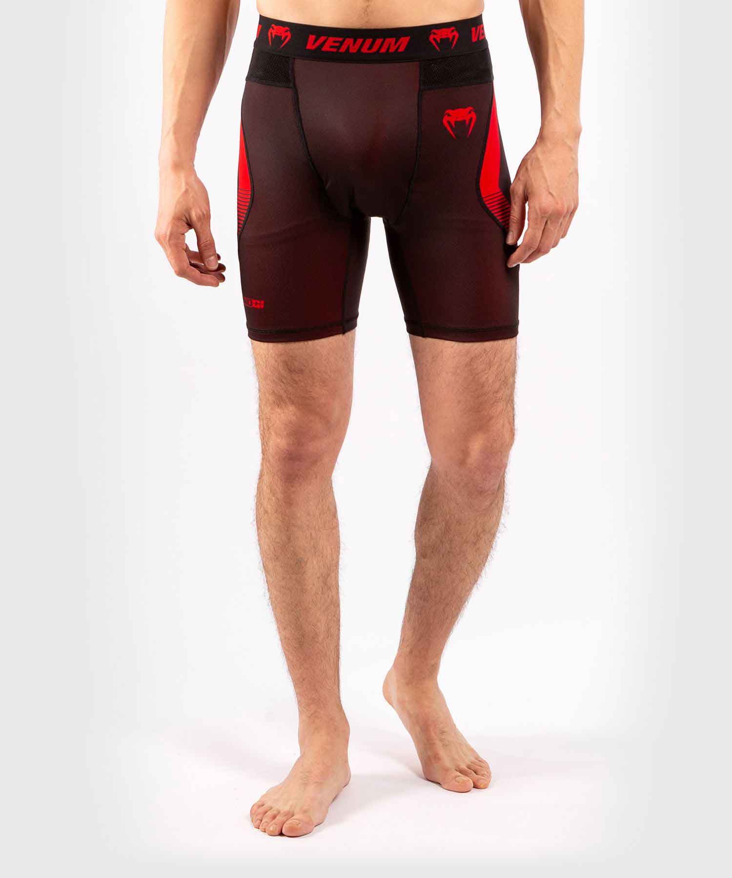 VENUM／ヴェナム　コンプレッション・バーリトゥードショーツ　　NOGI 3.0 VALE TUDO SHORTS／ノーギ 3.0 バーリトゥードショーツ（黒／レッド）