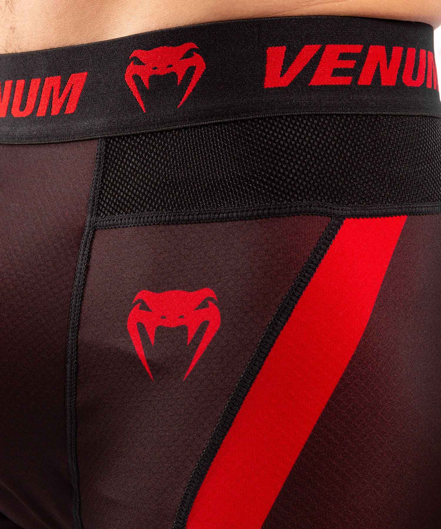 VENUM／ヴェナム　コンプレッション・バーリトゥードショーツ　　NOGI 3.0 VALE TUDO SHORTS／ノーギ 3.0 バーリトゥードショーツ（黒／レッド）