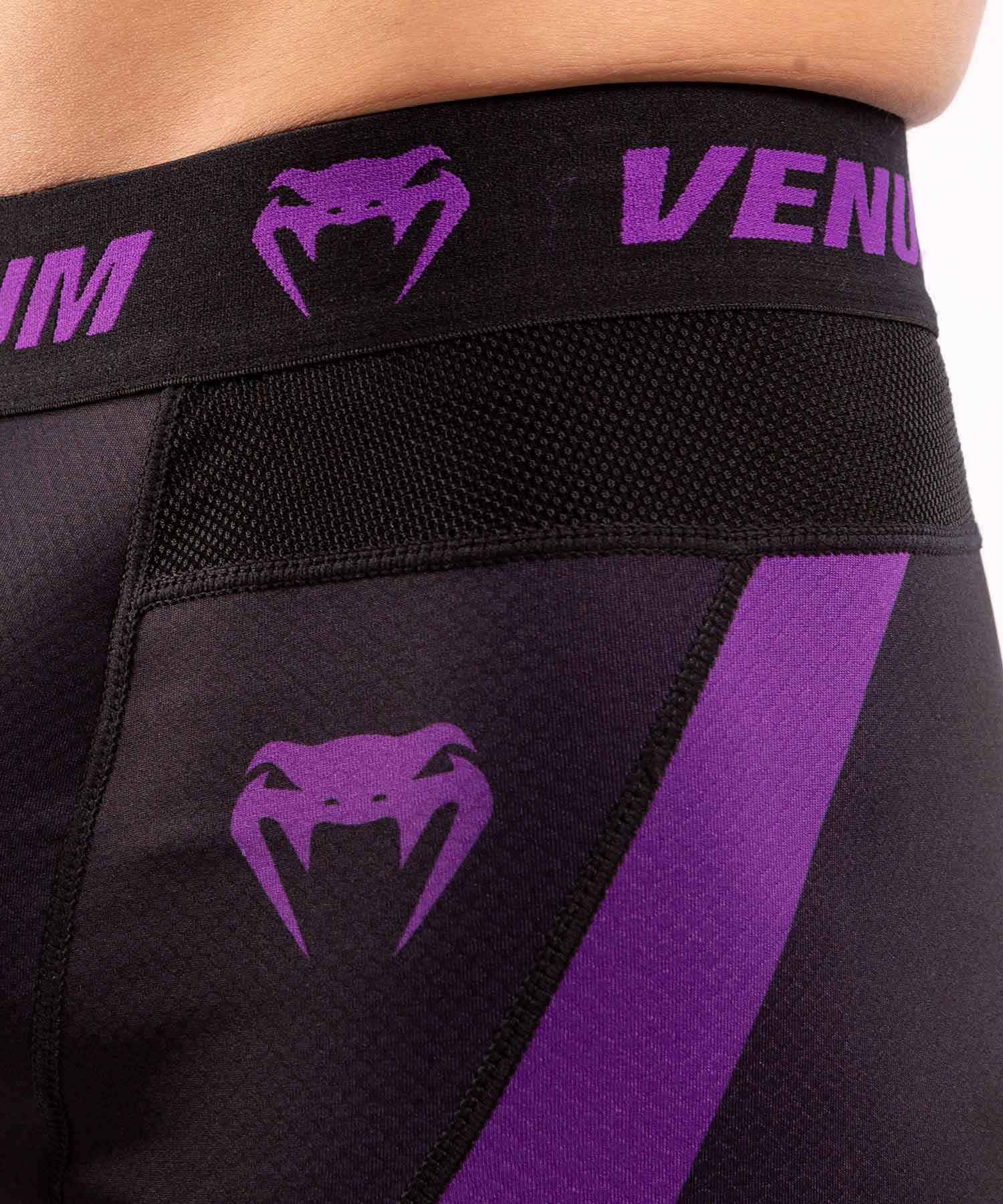 VENUM／ヴェナム　コンプレッション・バーリトゥードショーツ　　NOGI 3.0 VALE TUDO SHORTS／ノーギ 3.0 バーリトゥードショーツ（黒／パープル）