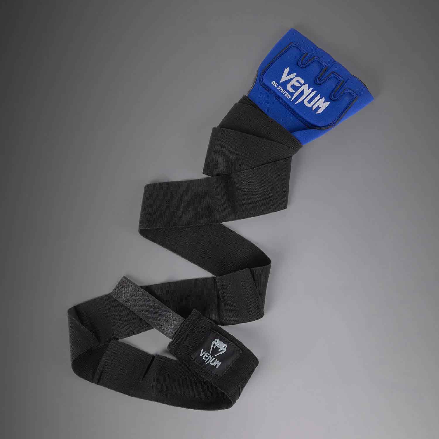 VENUM／ヴェナム　アクセサリー　　Kontact Boxing Handwraps／ジェル コンタクト クイック ラップ（ロイヤルブルー／シルバー）