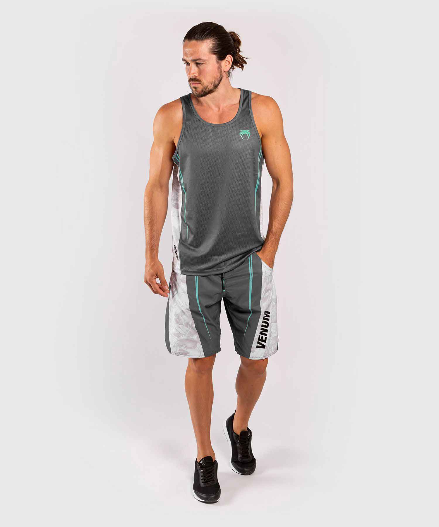 VENUM／ヴェナム　タンクトップ　　AERO 2.0 TANK TOP／エアロ 2.0 タンクトップ（グレー／シアン）